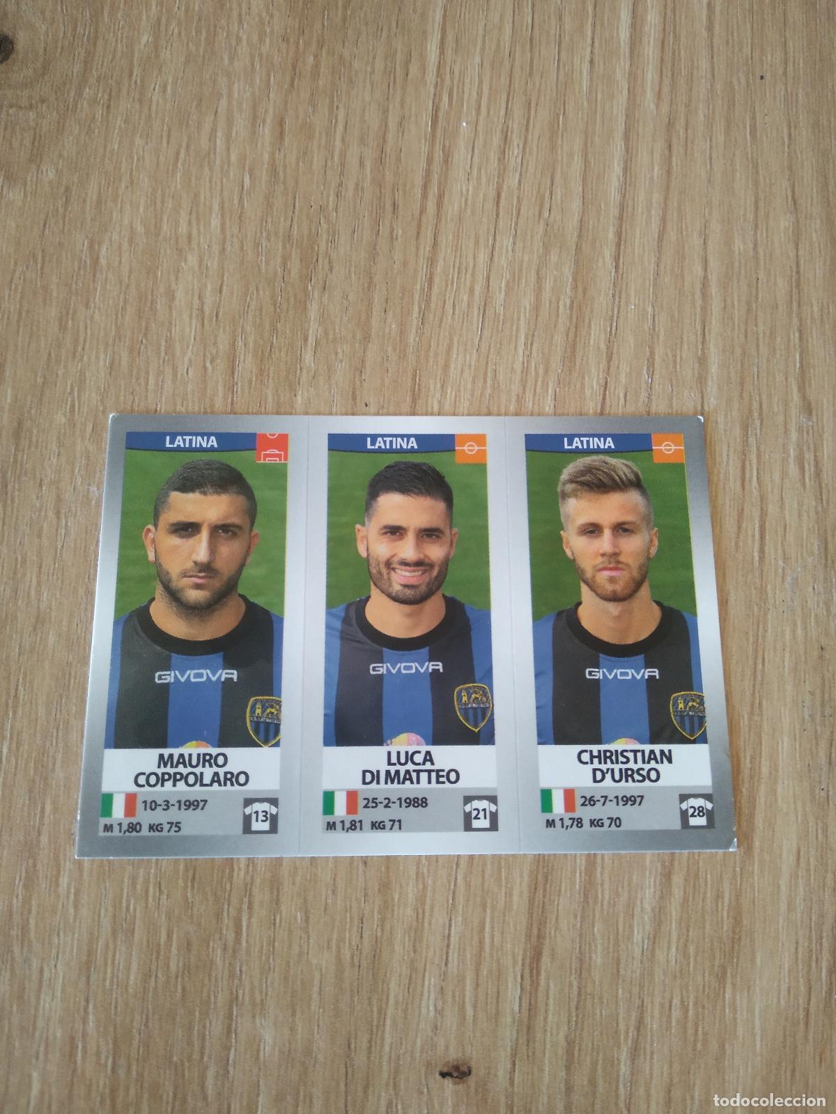 Cartes &agrave; collectionner de Football: 660 COPPOLARO DI MATTEO D'URSO LATINA CROMO FUTBOL PANINI LIGA ITALIA 16-17 CALCIATORI 2016-2017