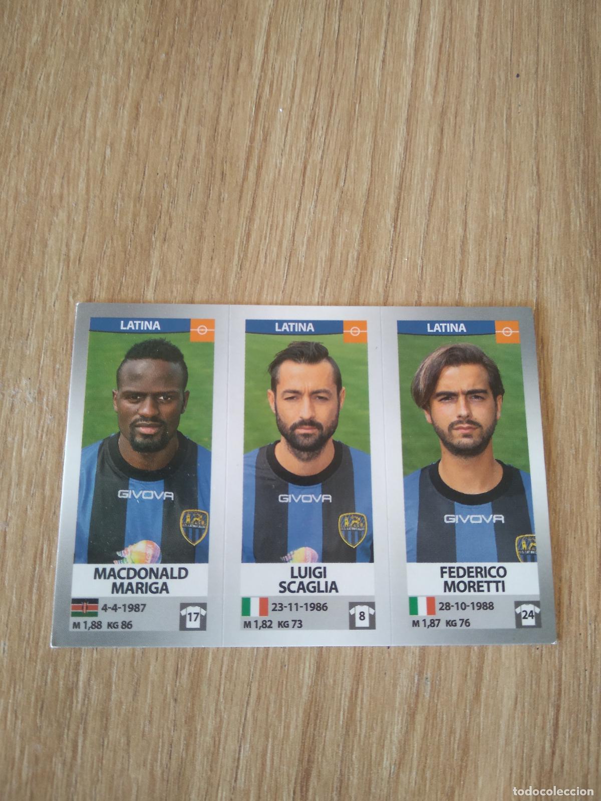 Cartes &agrave; collectionner de Football: 661 MARIGA SCAGLIA MORETTI LATINA CROMO FUTBOL PANINI LIGA ITALIA 16-17 CALCIATORI 2016-2017
