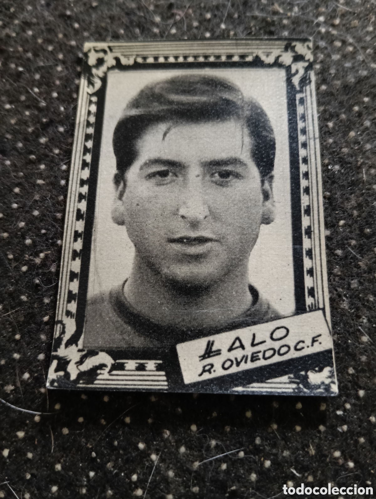 Cartes &agrave; collectionner de Football: LALO - REAL OVIEDO CLUB DE F&Uacute;TBOL- CROMO LIGA 1959 1960 - ALBUM FHER DISGRA, sin pegar, en muy buen