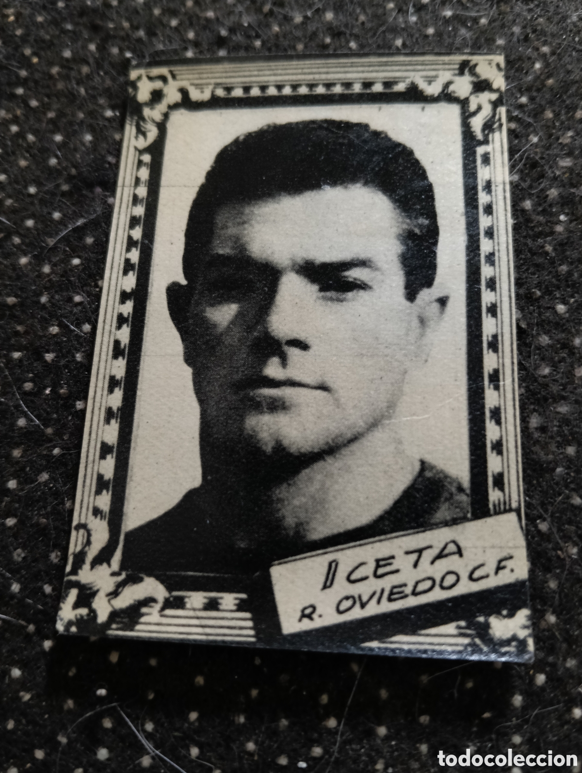 Cartes &agrave; collectionner de Football: ICETA - REAL OVIEDO CLUB DE F&Uacute;TBOL- CROMO LIGA 1959 1960 - ALBUM FHER DISGRA, sin pegar, en muy buen
