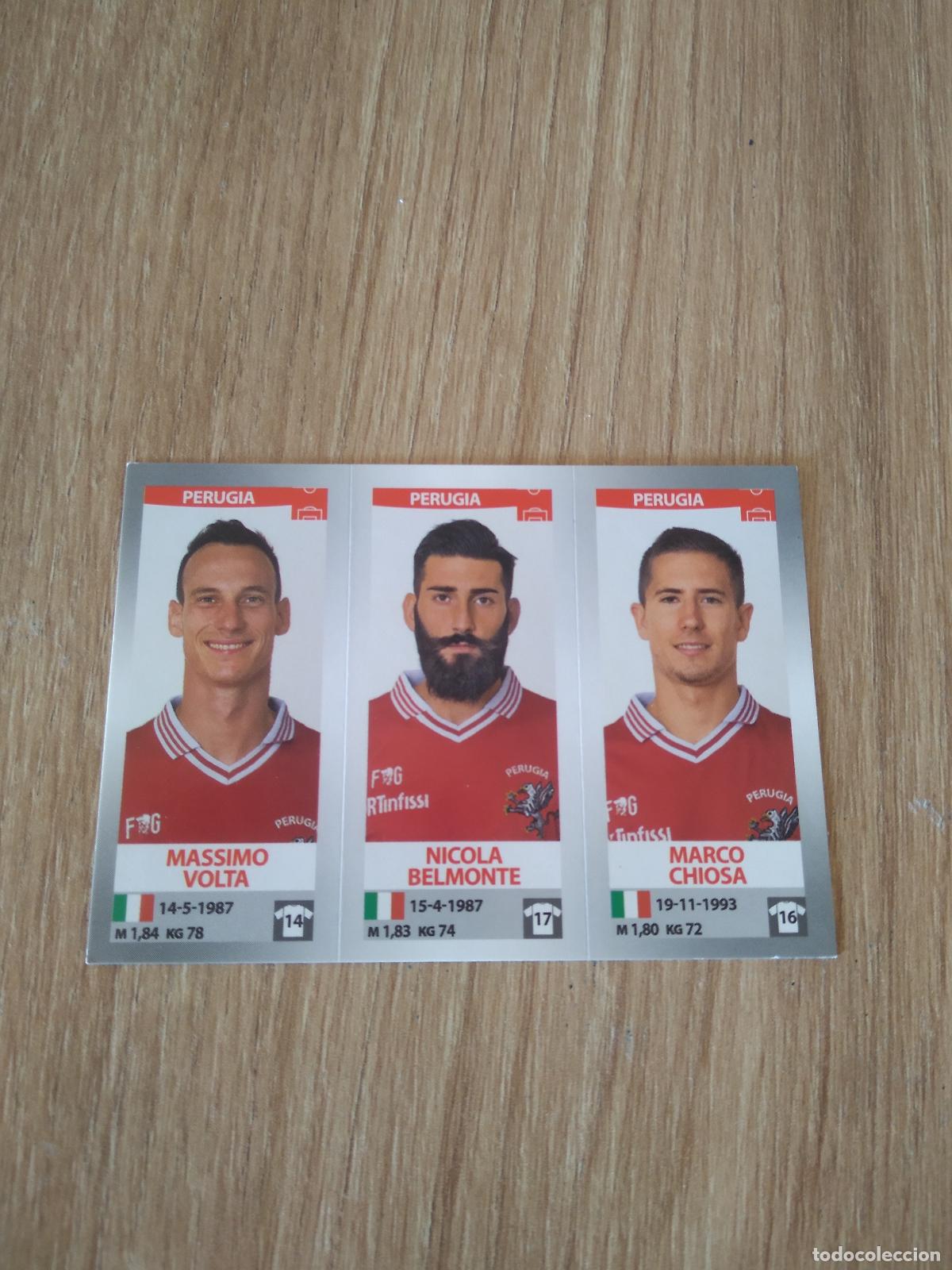Fu&szlig;ball-Sticker: 674 VOLTA BELMONTE CHIOSA PERUGIA CROMO FUTBOL PANINI LIGA ITALIA 16-17 CALCIATORI 2016-2017