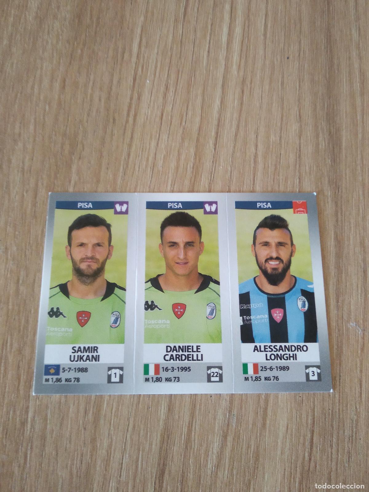 Fu&szlig;ball-Sticker: 680 UJKANI CARDELLI LONGHI PISA CROMO FUTBOL PANINI LIGA ITALIA 16-17 CALCIATORI 2016-2017