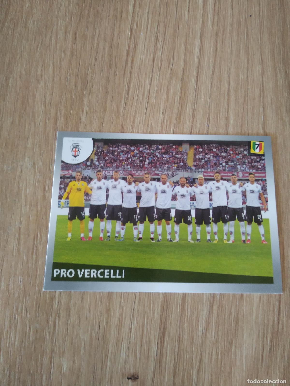 Fu&szlig;ball-Sticker: 686 EQUIPO PLANTILLA PRO VERCELLI CROMO FUTBOL PANINI LIGA ITALIA 16-17 CALCIATORI 2016-2017