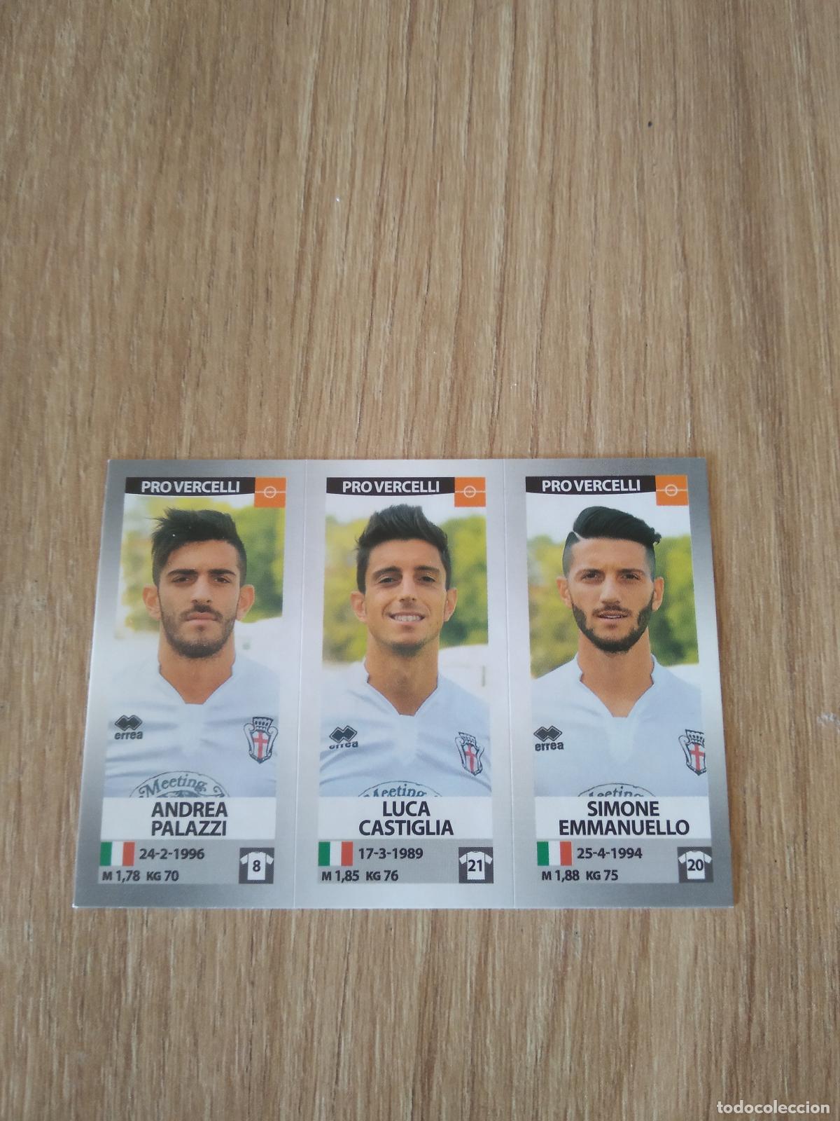 Cromos de f&uacute;tbol: 691 PALAZZI CASTIGLIA EMMANUELLO CROMO FUTBOL PANINI LIGA ITALIA 16-17 CALCIATORI 2016-2017