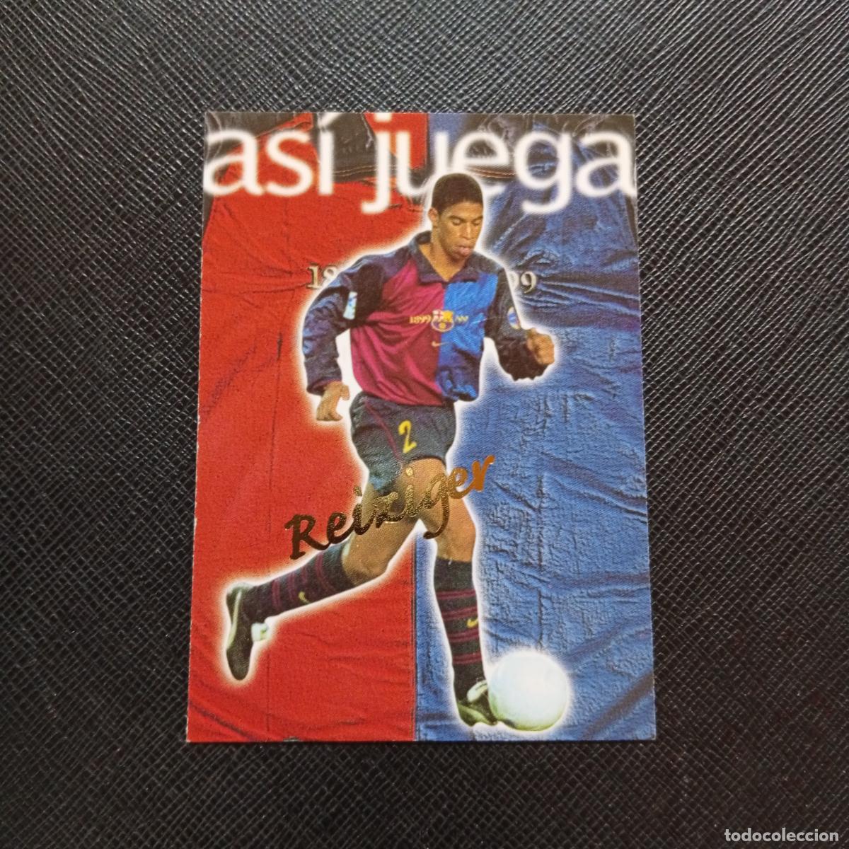Cromos de f&uacute;tbol: 219 REIZIGER PANINI BARCELONA 1899 1999 CENTENARIO 100 A&Ntilde;OS CROMO BARCA - A174 PG478