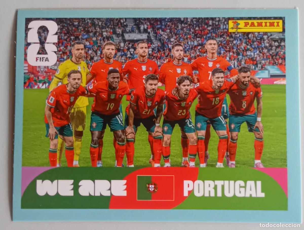 Cromos de f&uacute;tbol: Figurina Panini 2026 Cromo World Cup Usa Mundial 2026 squadra alineaci&oacute;n team Portugal n POR 13 CR7