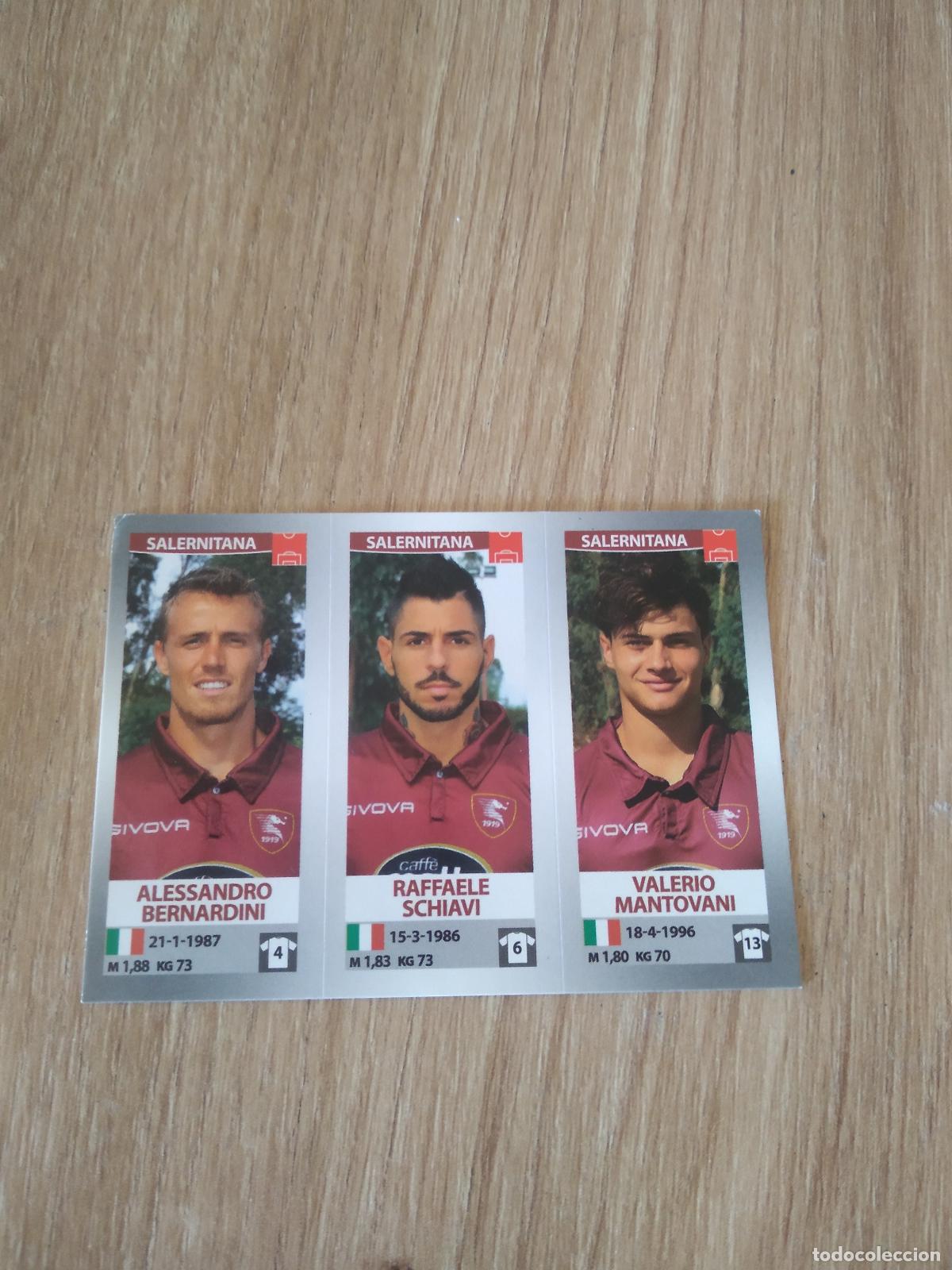 Cromos de f&uacute;tbol: 696 BERNARDINI SCHIAVI MANTOVANI CROMO FUTBOL PANINI LIGA ITALIA 16-17 CALCIATORI 2016-2017