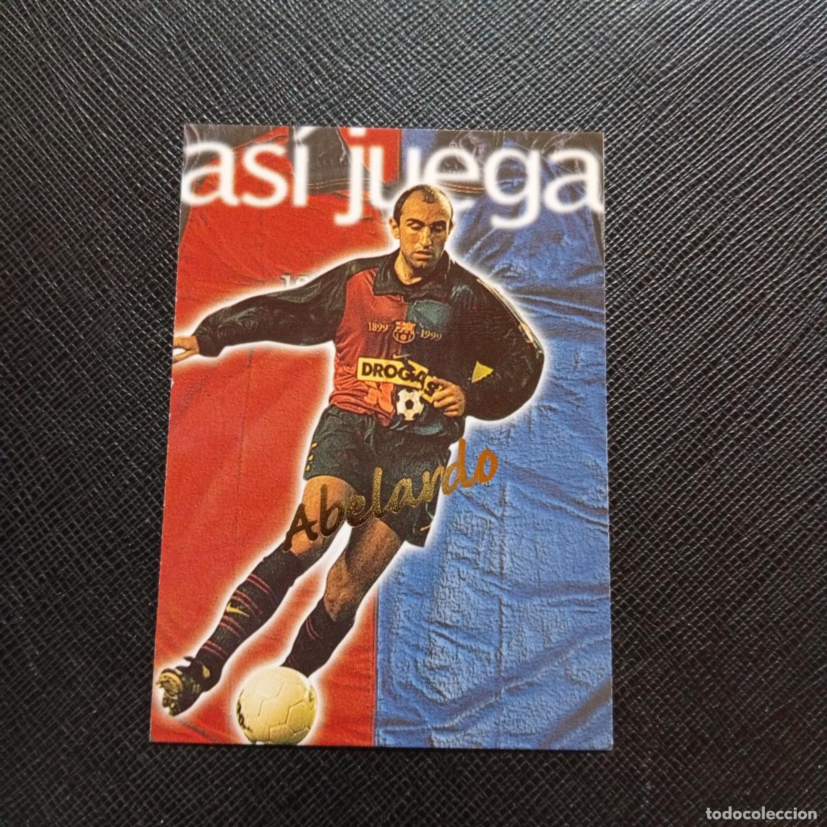 Cromos de f&uacute;tbol: 222 ABELARDO PANINI BARCELONA 1899 1999 CENTENARIO 100 A&Ntilde;OS CROMO BARCA - A174 PG478