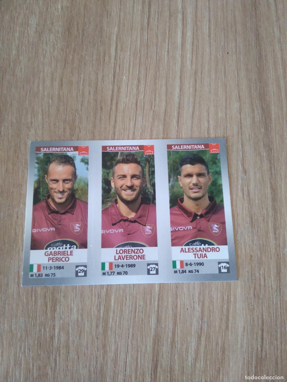 Cromos de f&uacute;tbol: 697 PERICO LAVERONE TUIA CROMO FUTBOL PANINI LIGA ITALIA 16-17 CALCIATORI 2016-2017