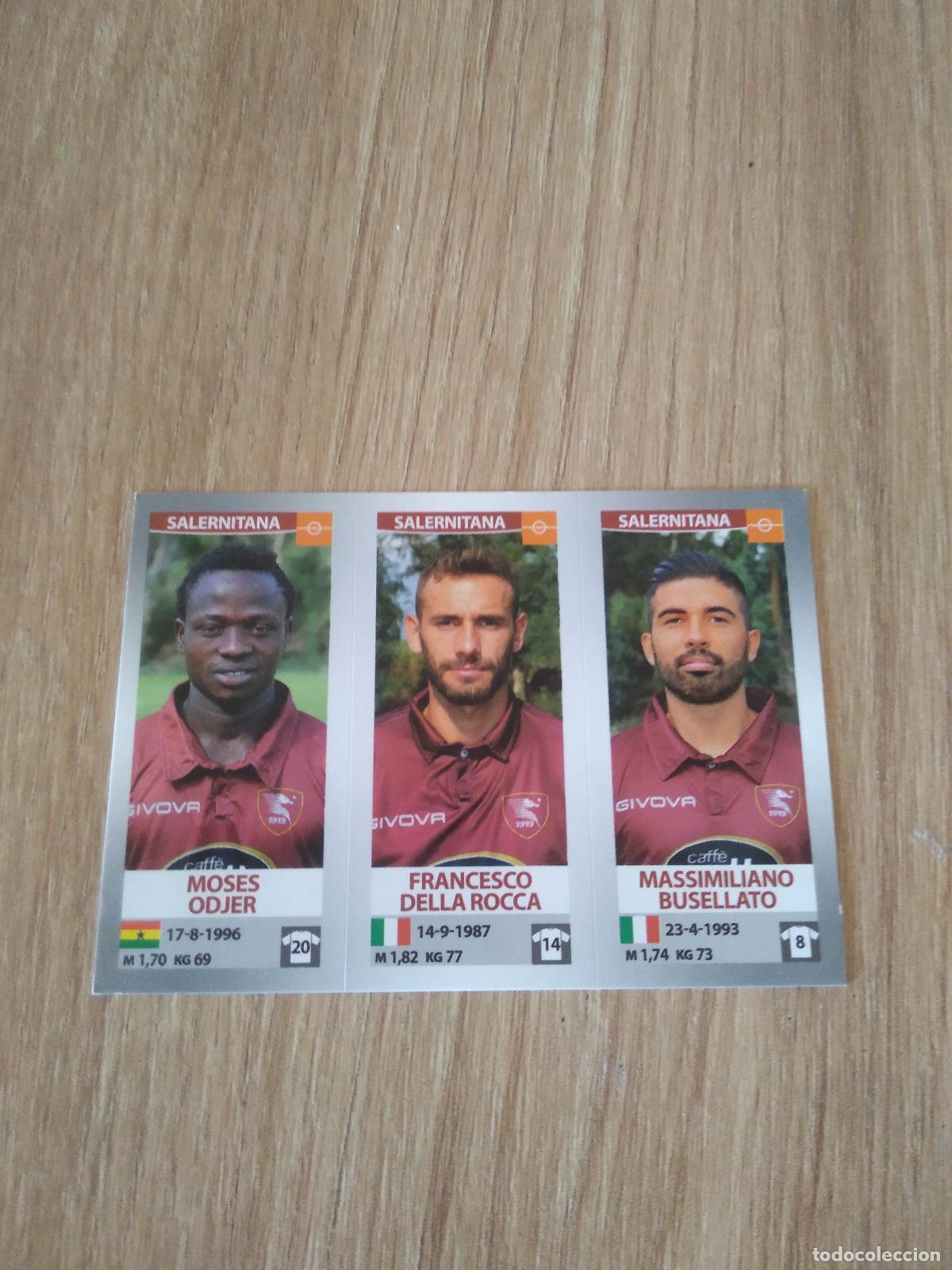 Cromos de f&uacute;tbol: 698 ODJER DELLA ROCCA BUSELLATO CROMO FUTBOL PANINI LIGA ITALIA 16-17 CALCIATORI 2016-2017