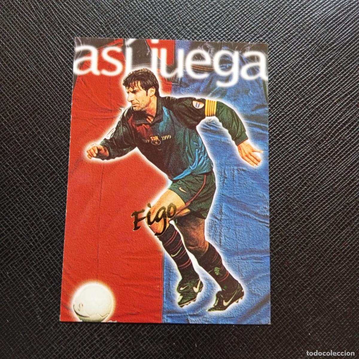 Cromos de f&uacute;tbol: 224 FIGO PANINI BARCELONA 1899 1999 CENTENARIO 100 A&Ntilde;OS CROMO BARCA - A174 PG487