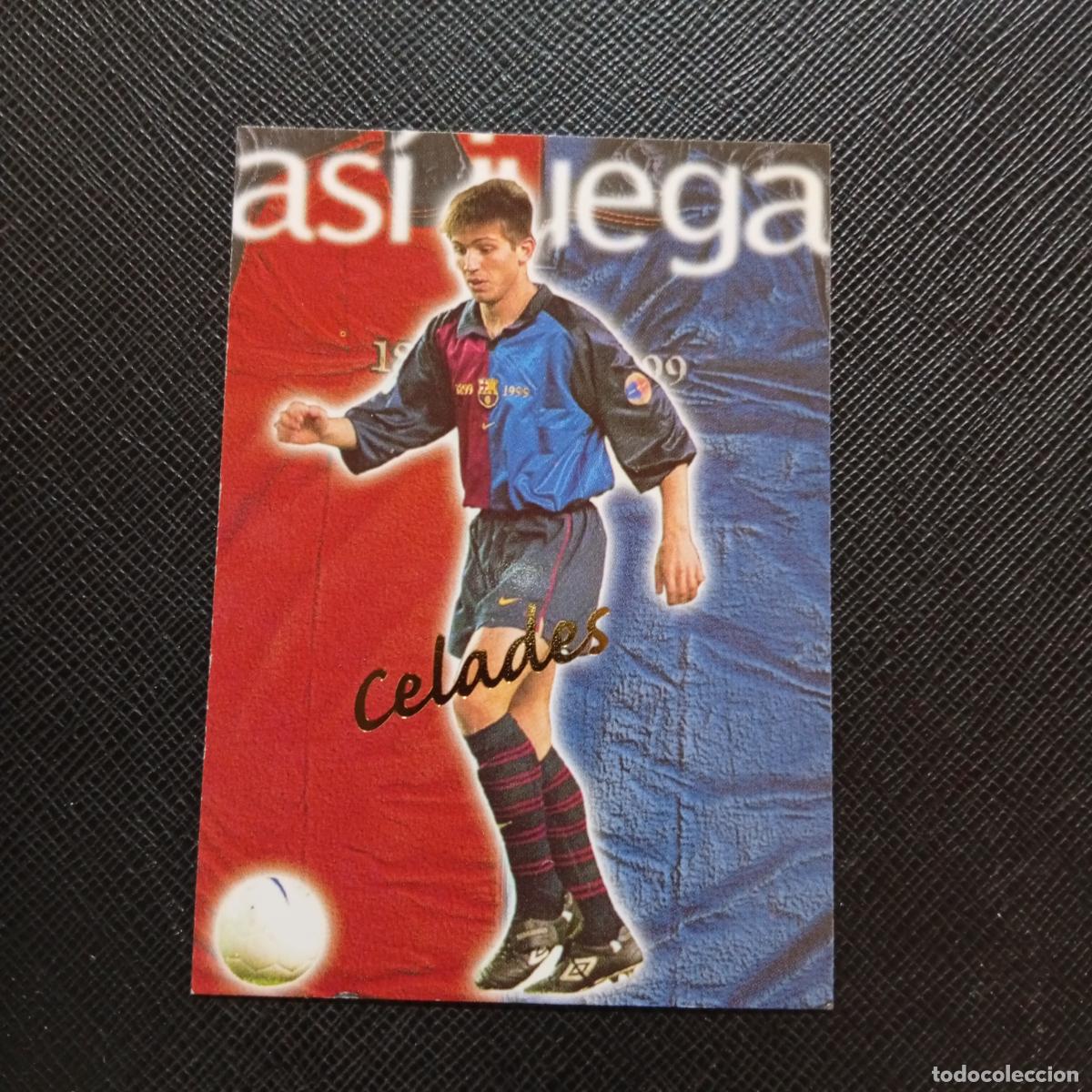 Cromos de f&uacute;tbol: 225 CELADES PANINI BARCELONA 1899 1999 CENTENARIO 100 A&Ntilde;OS CROMO BARCA - A174 PG487