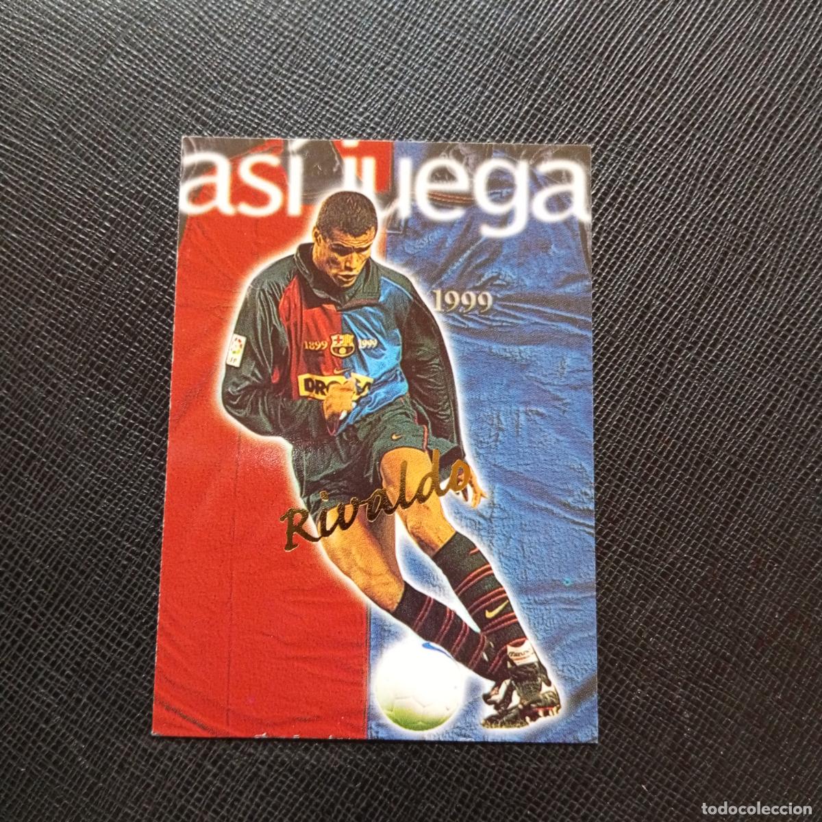 Cromos de f&uacute;tbol: 228 RIVALDO PANINI BARCELONA 1899 1999 CENTENARIO 100 A&Ntilde;OS CROMO BARCA - A174 PG487