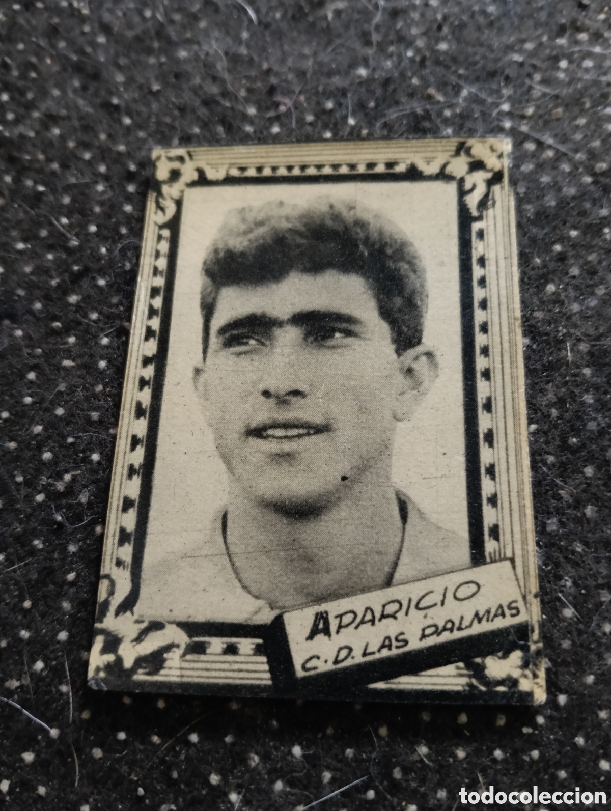 Cromos de f&uacute;tbol: APARICIO - CLUB DEPORTIVO DE LAS PALMAS - CROMO LIGA 1959 1960 - ALBUM FHER DISGRA, sin pegar, en mu