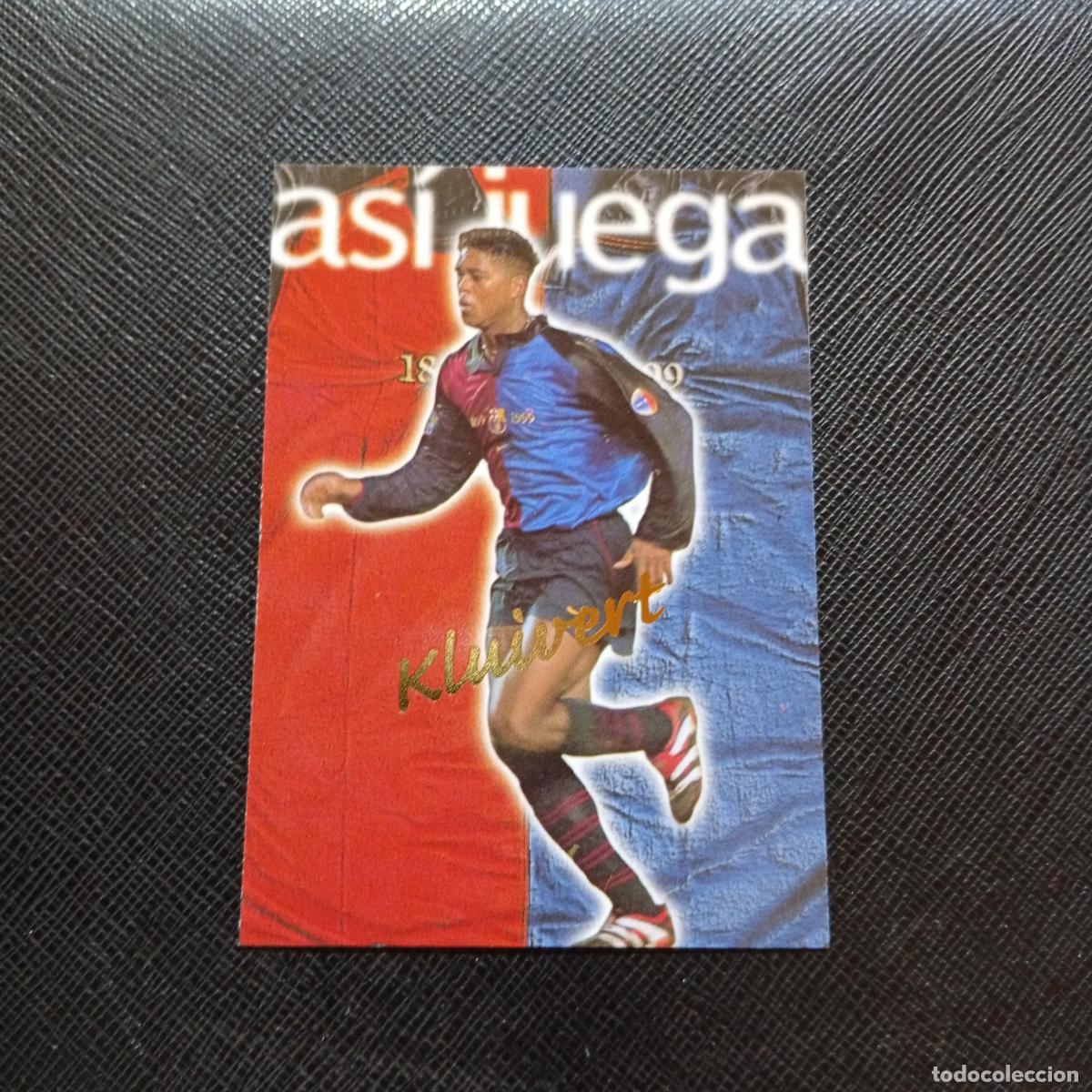 Cromos de f&uacute;tbol: 236 KLUIVERT PANINI BARCELONA 1899 1999 CENTENARIO 100 A&Ntilde;OS CROMO BARCA - A174 PG496