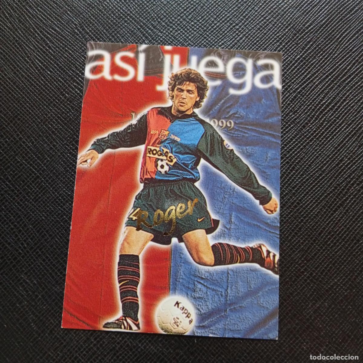 Cromos de f&uacute;tbol: 241 ROGER PANINI BARCELONA 1899 1999 CENTENARIO 100 A&Ntilde;OS CROMO BARCA - A174 PG496