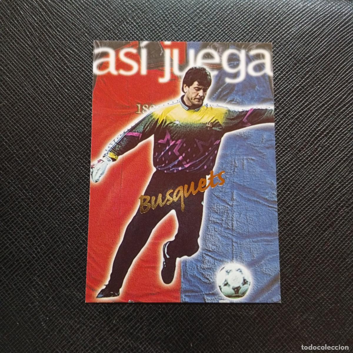 Cromos de f&uacute;tbol: 243 BUSQUETS PANINI BARCELONA 1899 1999 CENTENARIO 100 A&Ntilde;OS CROMO BARCA - A174 PG505