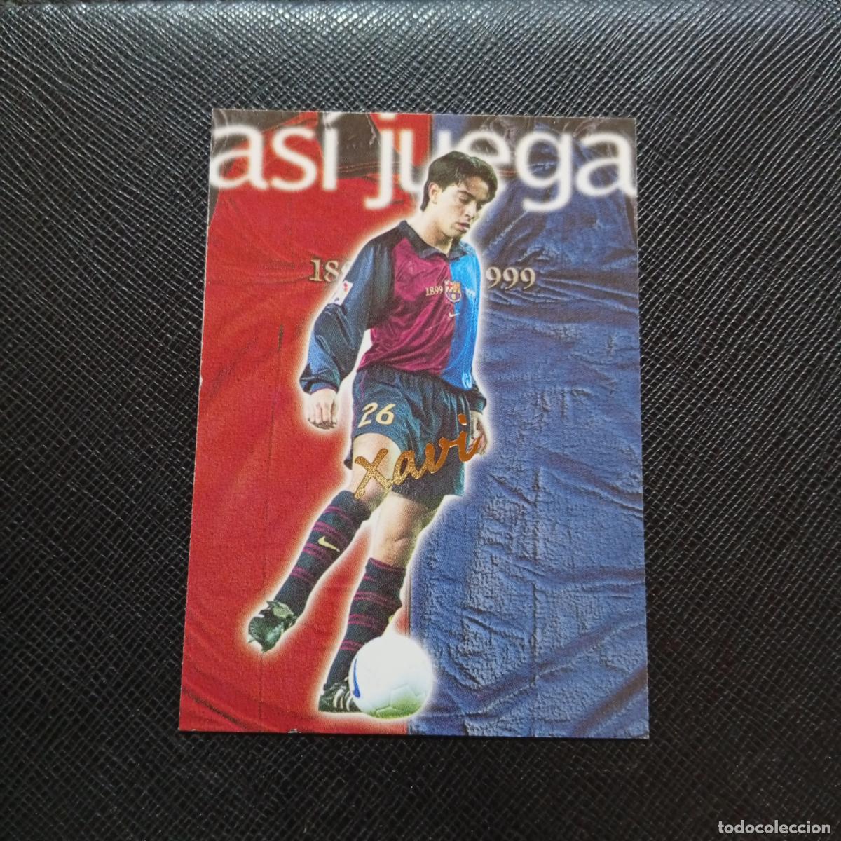 Cromos de f&uacute;tbol: 244 XAVI PANINI BARCELONA 1899 1999 CENTENARIO 100 A&Ntilde;OS CROMO BARCA - A174 PG505