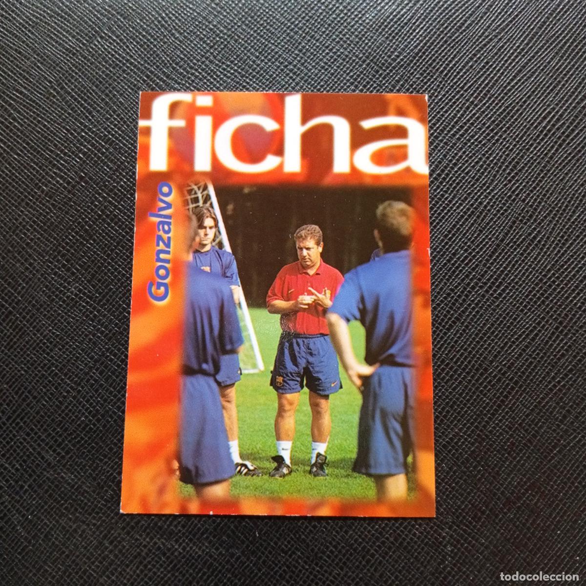 Cromos de f&uacute;tbol: 247 GONZALVO PANINI BARCELONA 1899 1999 CENTENARIO 100 A&Ntilde;OS CROMO BARCA - A174 PG505