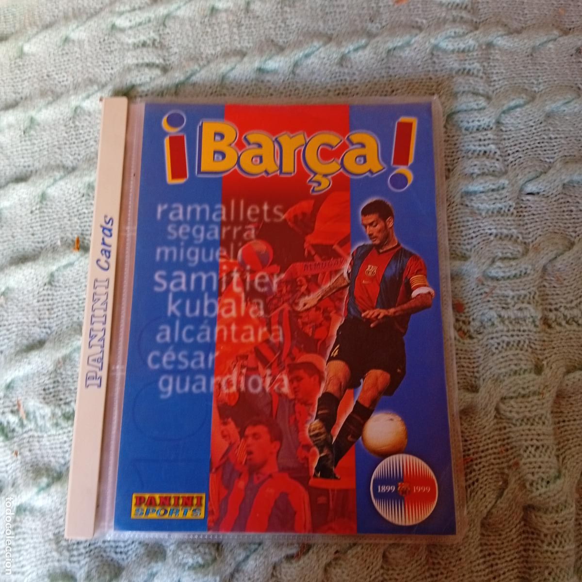 Cromos de f&uacute;tbol: ALBUM BARCELONA 1899 1999 CENTENARIO 100 A&Ntilde;OS CROMO BARCA - VACIO SIN CROMOS