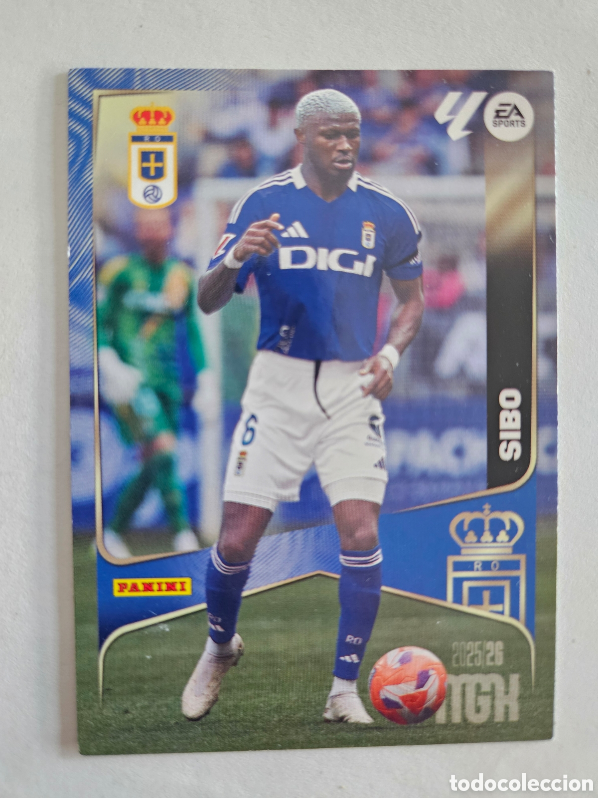 Cromos de f&uacute;tbol: CROMO CARD MGK MEGACRACKS 25 26 PANINI 2025 2026 OVIEDO 281 SIBO