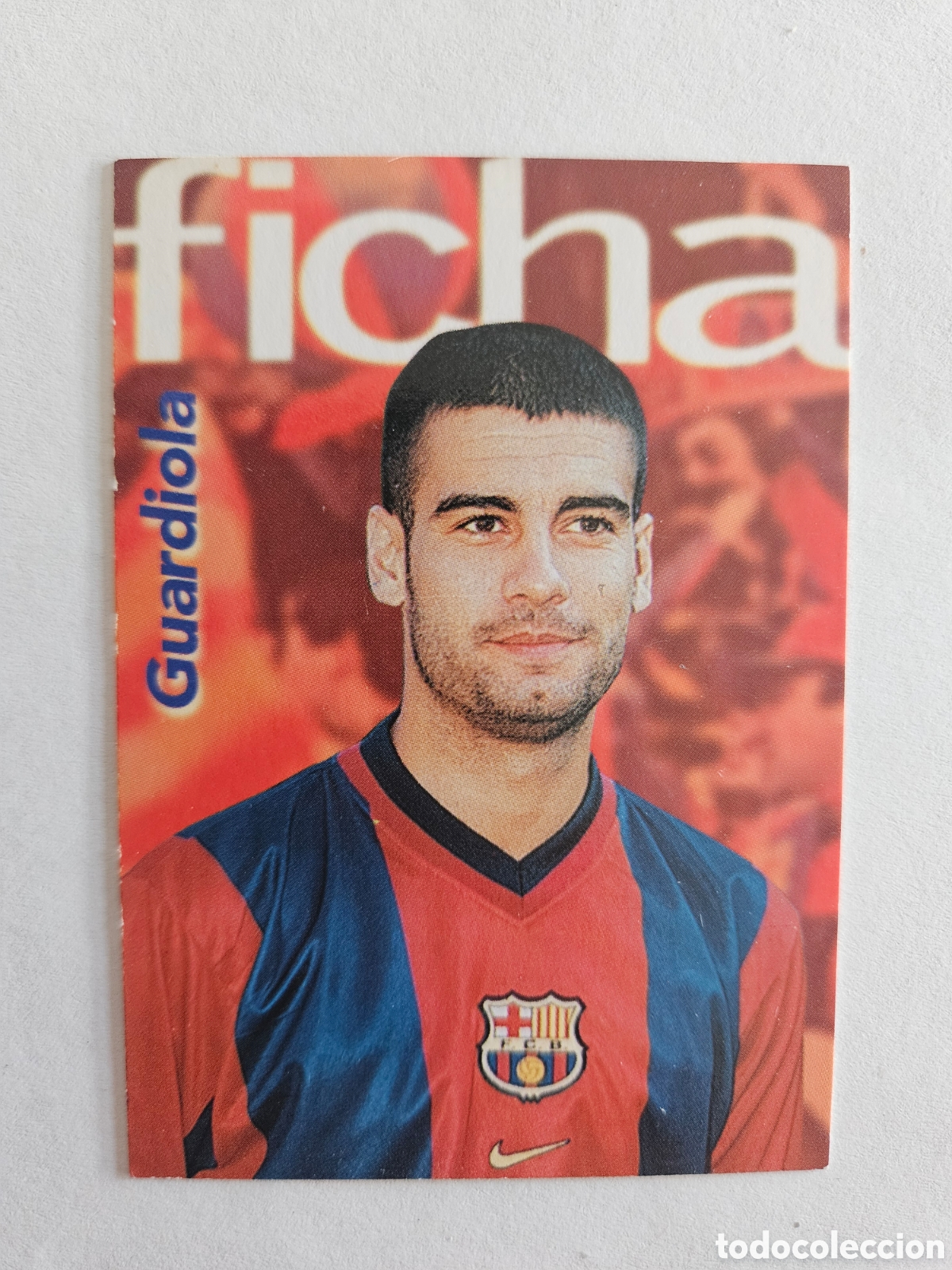 Cromos de f&uacute;tbol: GUARDIOLA #167 FICHA BAR&Ccedil;A 100 A&Ntilde;OS 1899/1999 CENTENARIO CARDS PANINI SPORTS