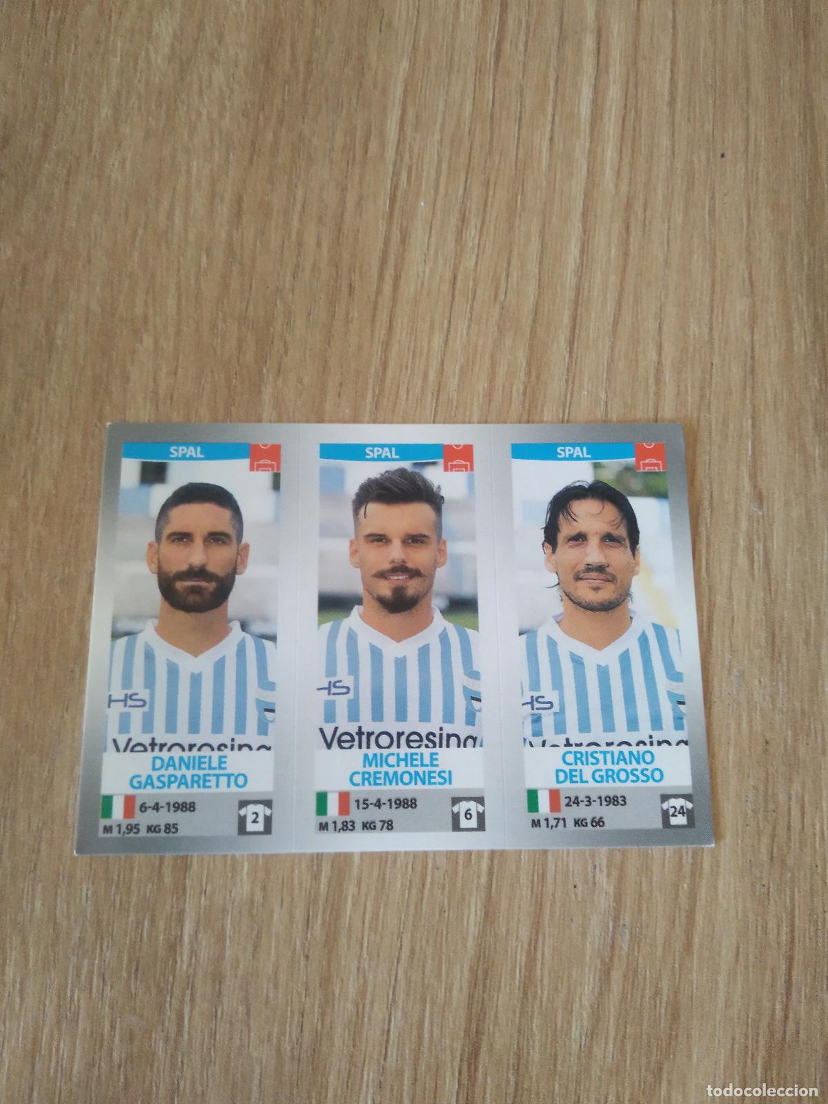 Cromos de f&uacute;tbol: 704 GASPARETTO CREMONESI DEL GROSSO SPAL CROMO FUTBOL PANINI LIGA ITALIA 16-17 CALCIATORI 2016-2017