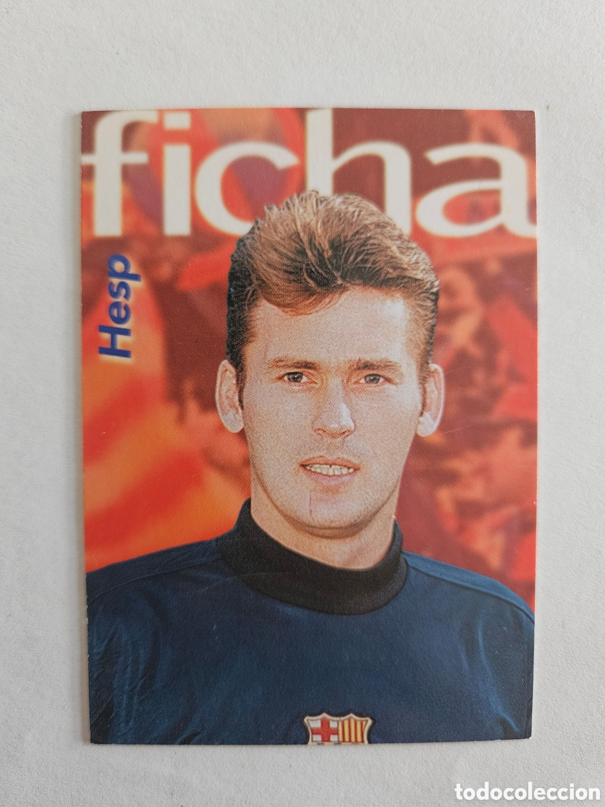 Cromos de f&uacute;tbol: HESP #176 FICHA BAR&Ccedil;A 100 A&Ntilde;OS 1899/1999 CENTENARIO CARDS PANINI SPORTS