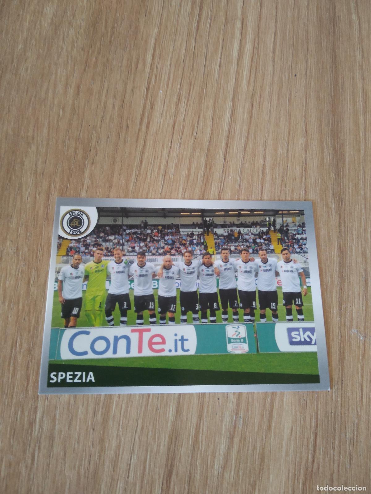 Cromos de f&uacute;tbol: 709 EQUIPO PLANTILLA SPEZIA CROMO FUTBOL PANINI LIGA ITALIA 16-17 CALCIATORI 2016-2017