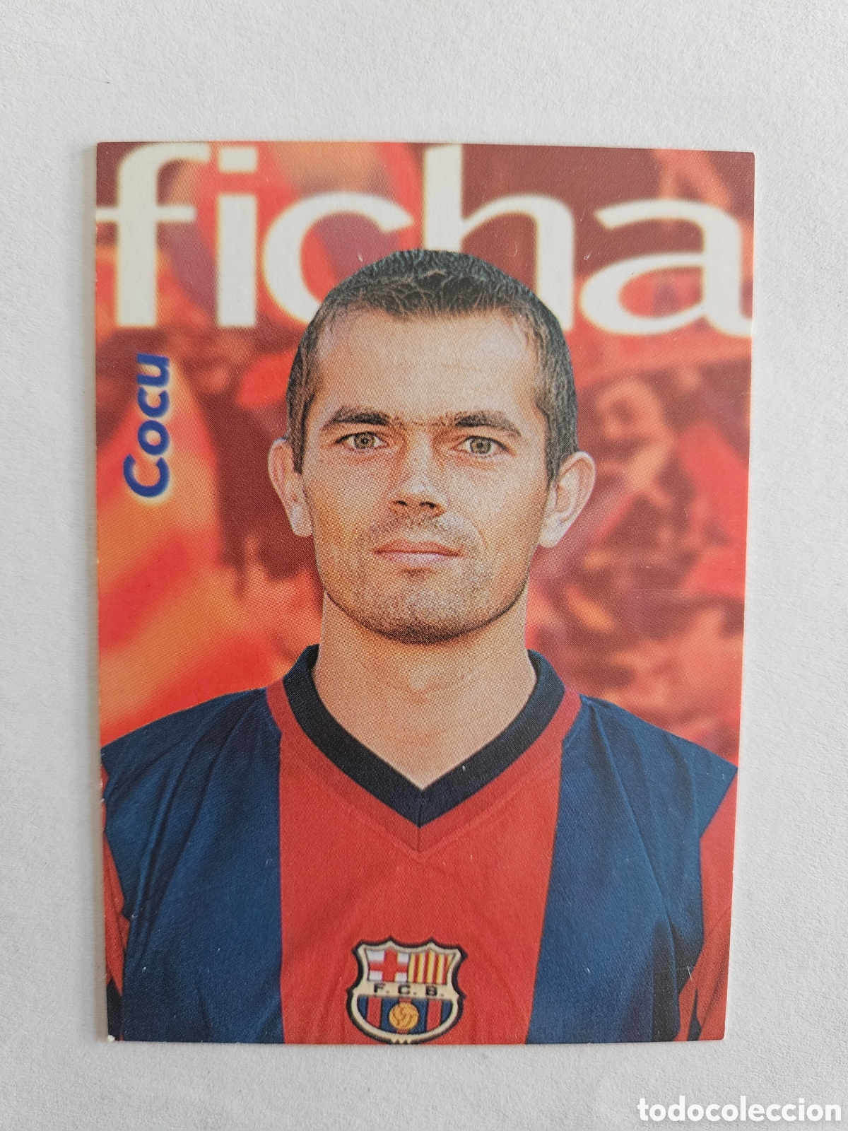 Cromos de f&uacute;tbol: COCU #178 FICHA BAR&Ccedil;A 100 A&Ntilde;OS 1899/1999 CENTENARIO CARDS PANINI SPORTS