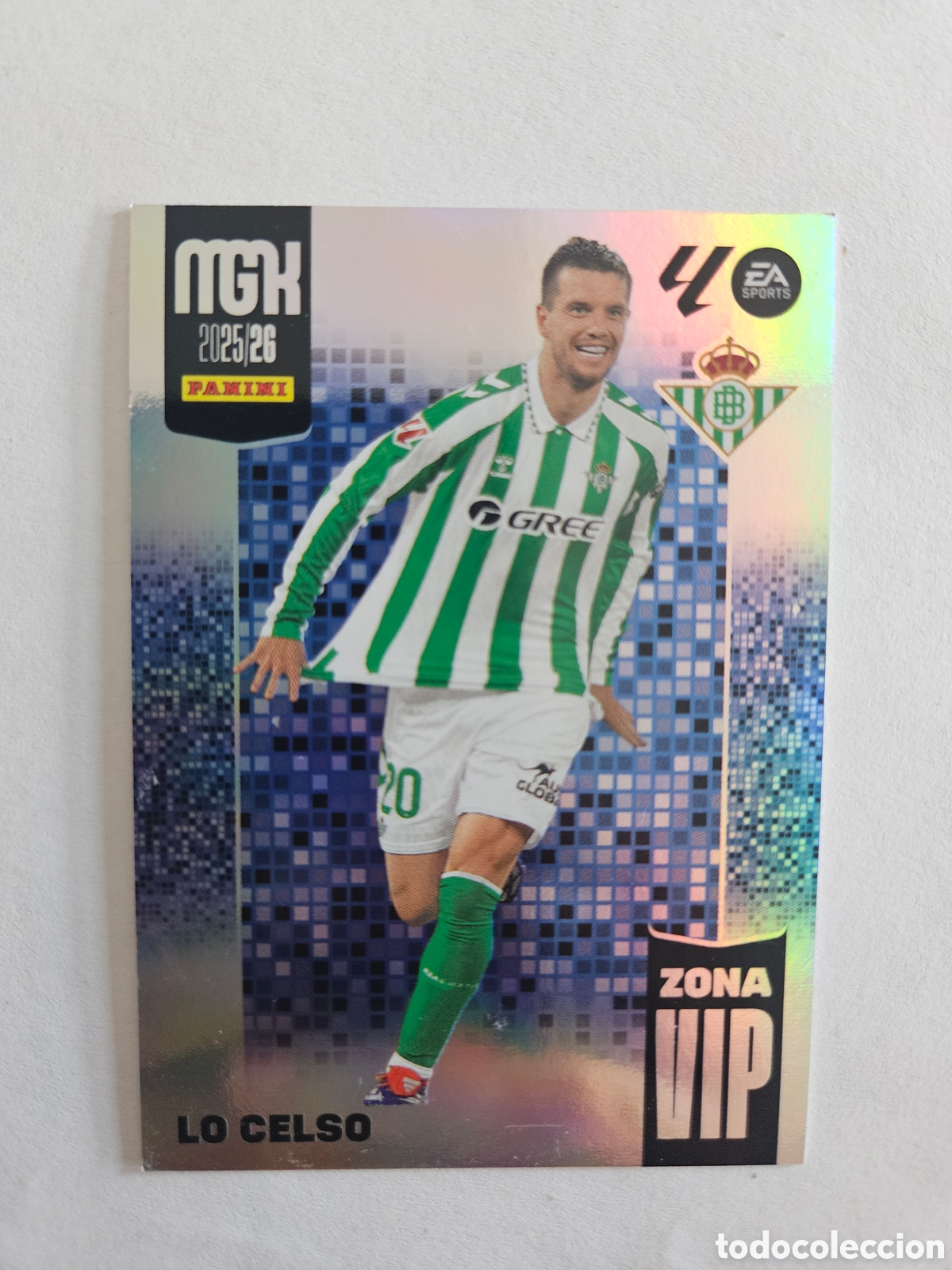 Cromos de f&uacute;tbol: Lo Celso 401 Betis Zona Vip Megacracks 2025/26 MGK 25-26