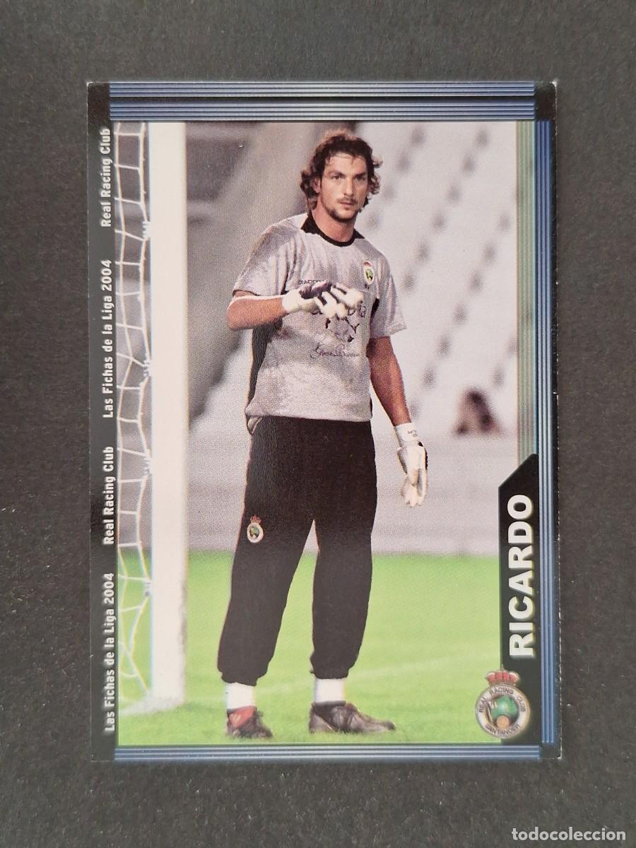 Cromos de f&uacute;tbol: L1 RICARDO RACING DE SANTANDER 409 MUNDICROMO LAS FICHAS DE LA LIGA 2004 03 04