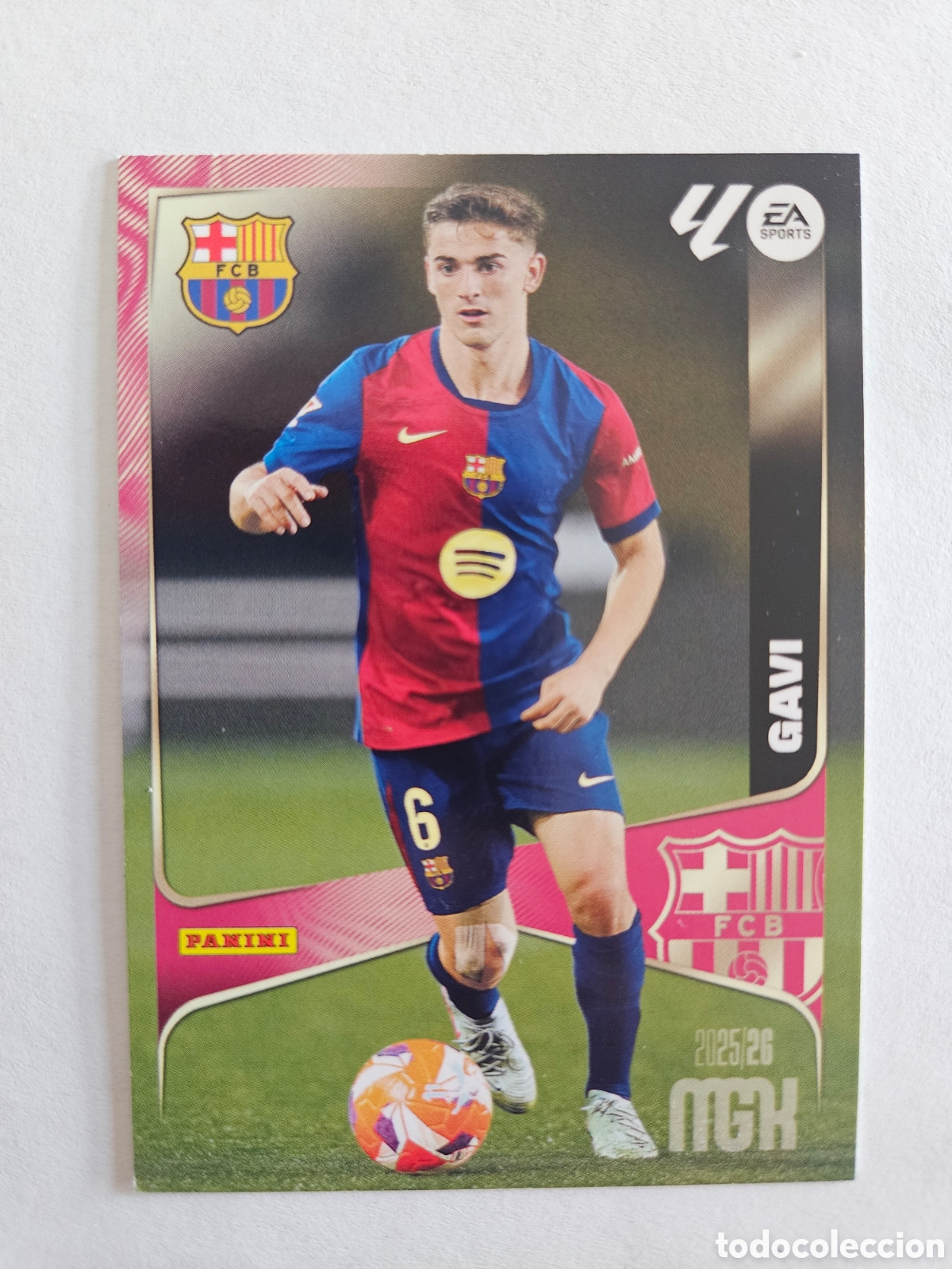 Cromos de f&uacute;tbol: 85 Gavi - FC Barcelona - PANINI Megacracks MGK 2025 2026 25 26 Mega Cracks