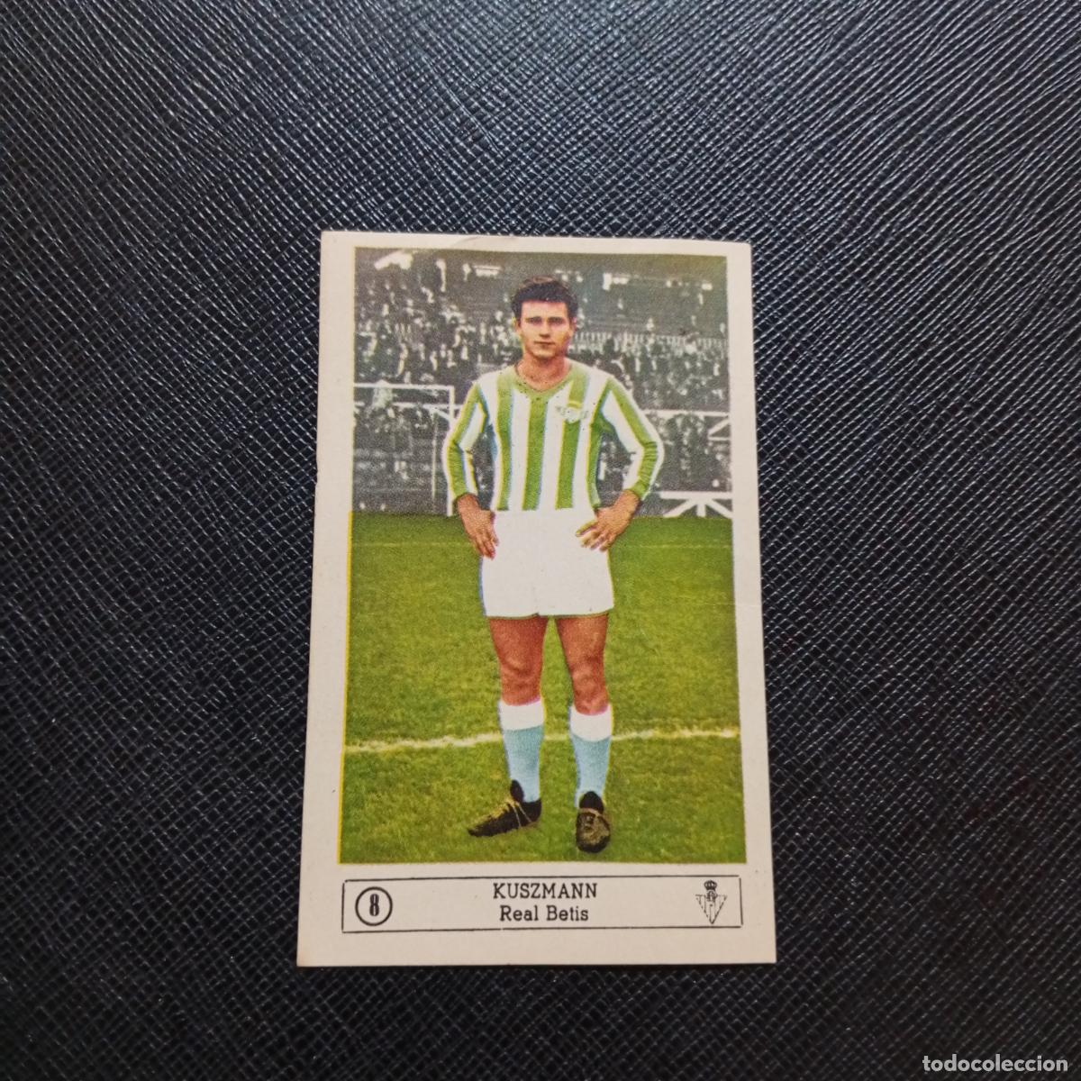 Cromos de f&uacute;tbol: 8 KUSZMANN REAL BETIS FERCA 1959 1960 CROMO FUTBOL LIGA 59 60 - SIN PEGAR - A7 PG217