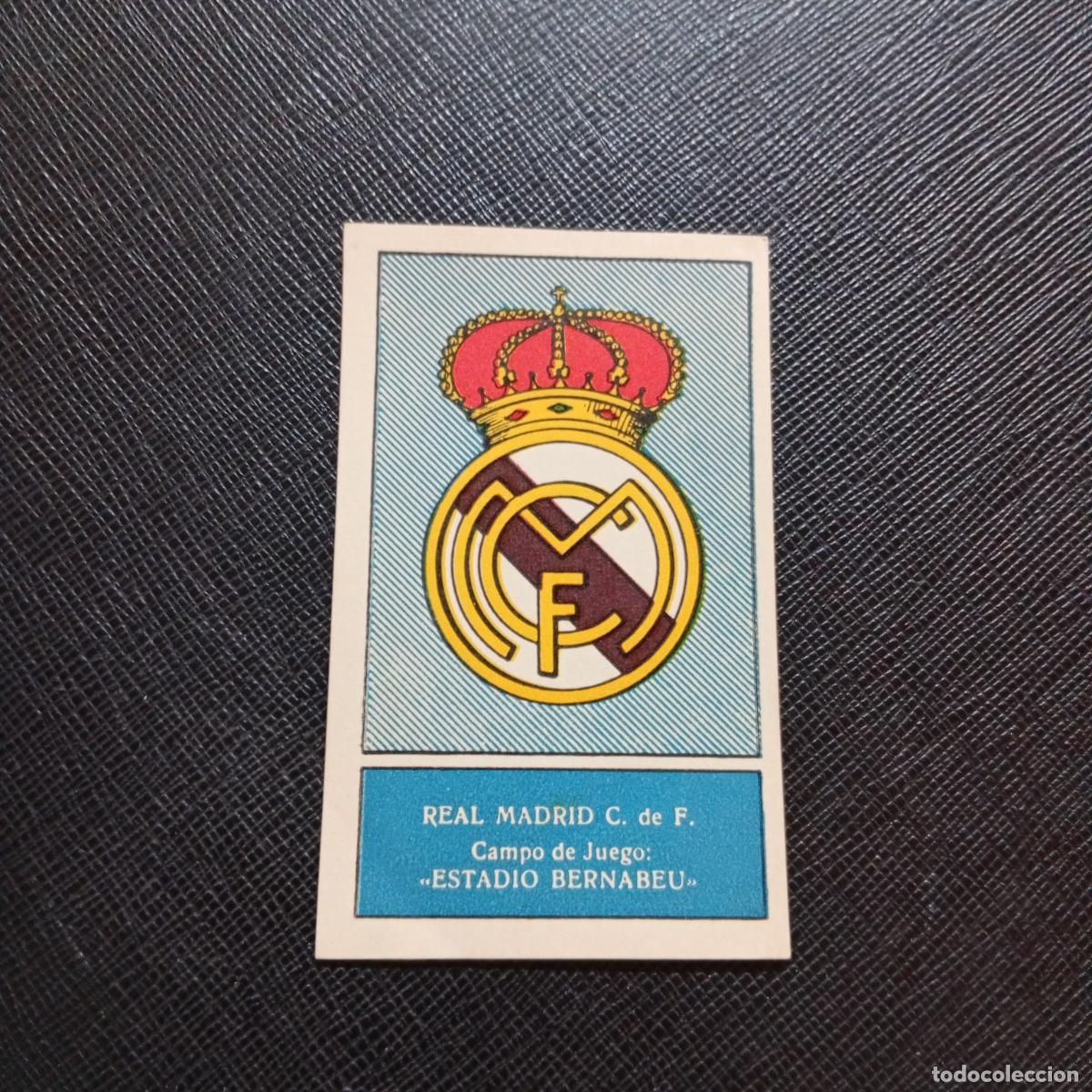Figurine di Calcio: ESCUDO REAL MADRID FERCA 1959 1960 CROMO FUTBOL LIGA 59 60 - SIN PEGAR - A7 PG289