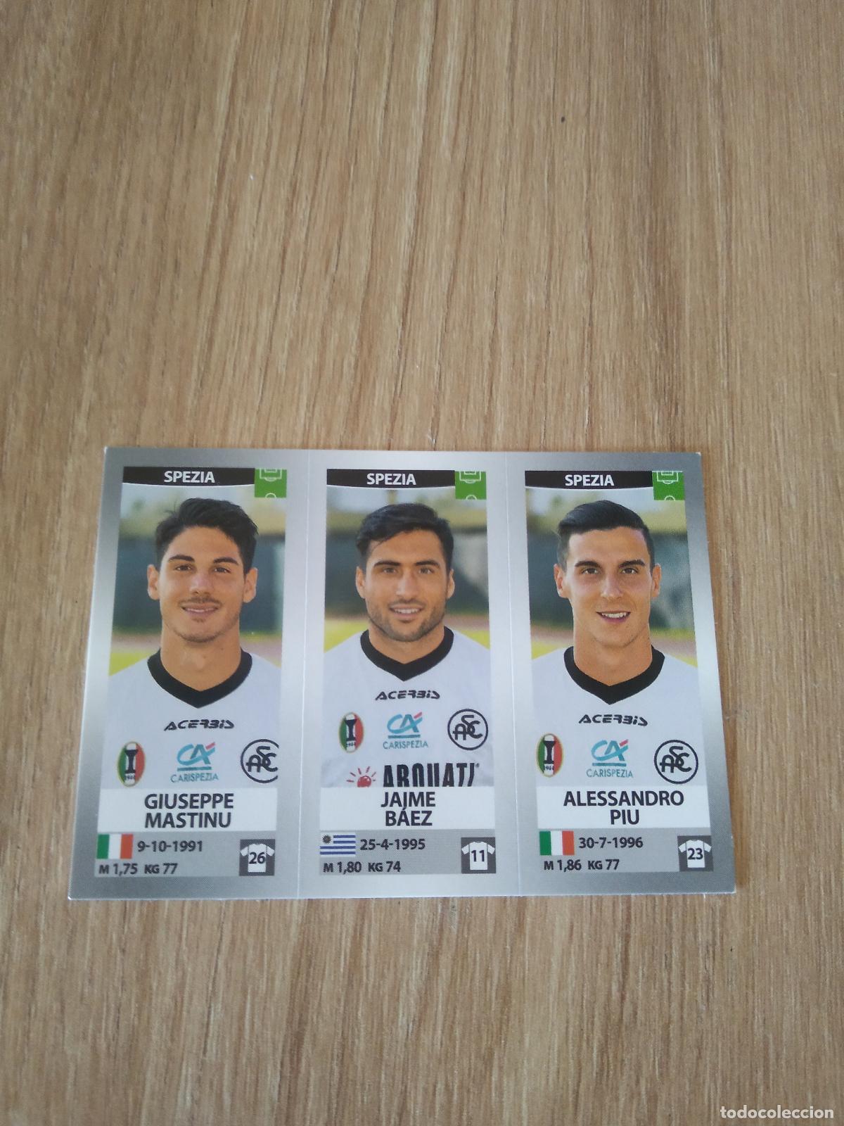 Cromos de f&uacute;tbol: 714 MASTINU JAIME BAEZ PIU SPEZIA CROMO FUTBOL PANINI LIGA ITALIA 16-17 CALCIATORI 2016-2017