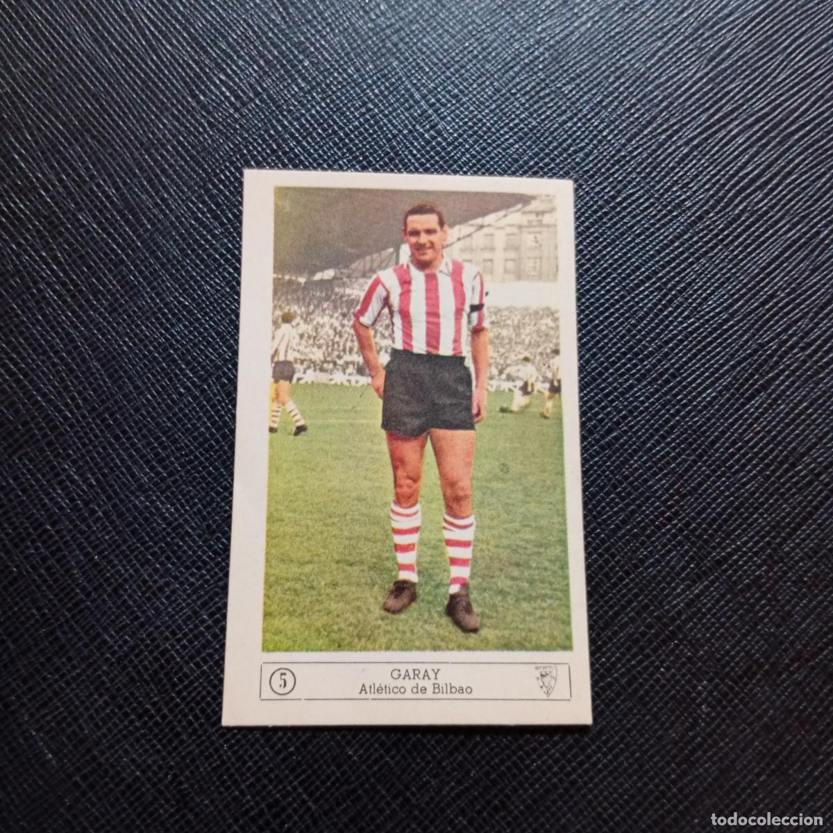 Cromos de f&uacute;tbol: 5 GARAY BILBAO FERCA 1959 1960 CROMO FUTBOL LIGA 59 60 - SIN PEGAR - A7 PG307