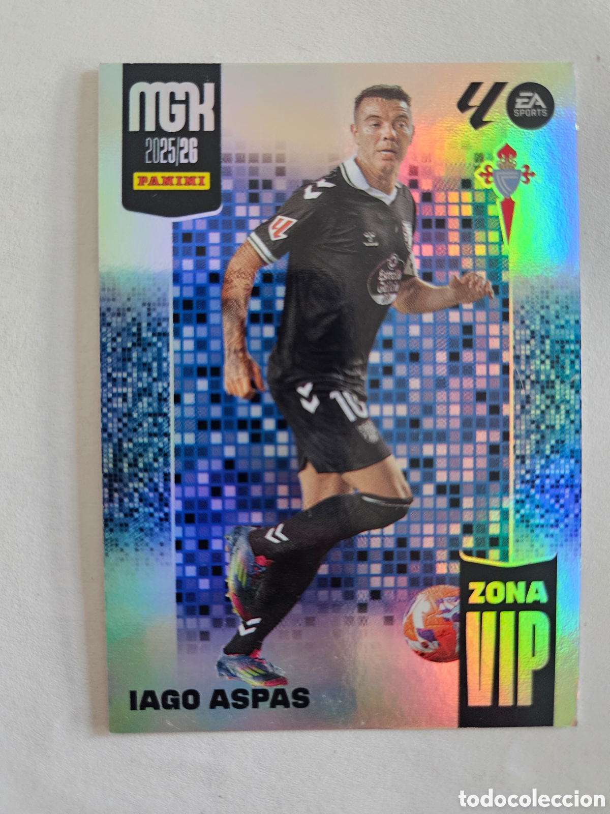 Cromos de f&uacute;tbol: Iago Aspas 395 Celta Zona Vip Megacracks 2025/26 MGK 25-26