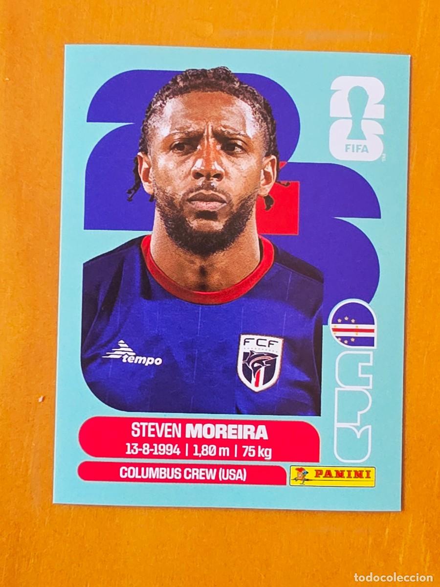 Cromos de f&uacute;tbol: CPV 6 Steven Moreira, Cabo Verde, Panini FIFA World Cup Mundial 2026 Sticker