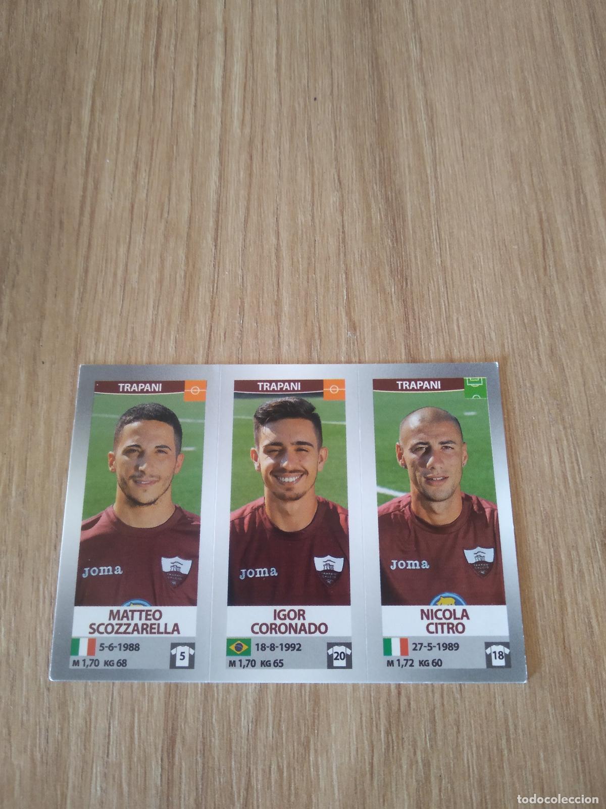 Cromos de f&uacute;tbol: 729 SCOZZARELLA CORONADO CITRO TRAPANI CROMO FUTBOL PANINI LIGA ITALIA 16-17 CALCIATORI 2016-2017