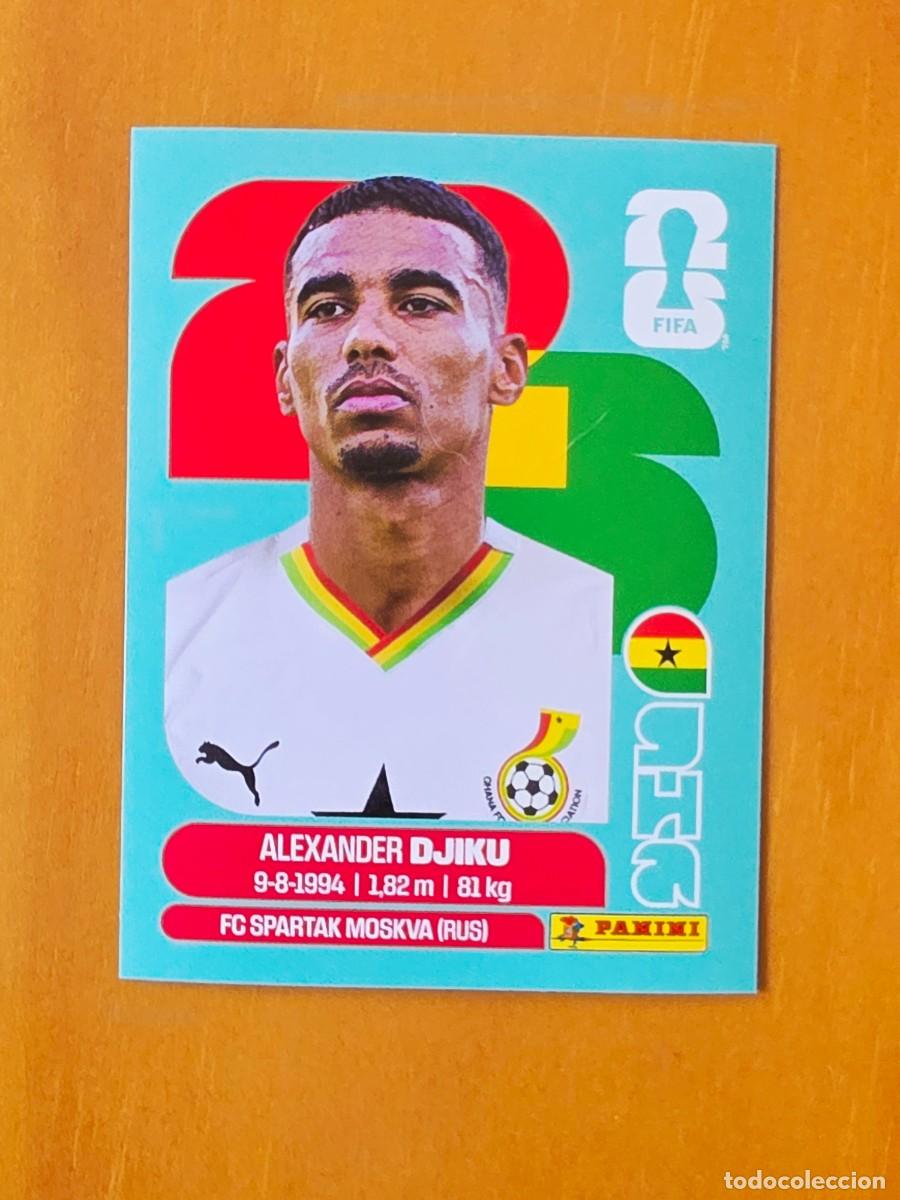 Cromos de f&uacute;tbol: GHA 6 Alexander Djiku, Ghana, Panini FIFA World Cup Mundial 2026 Sticker