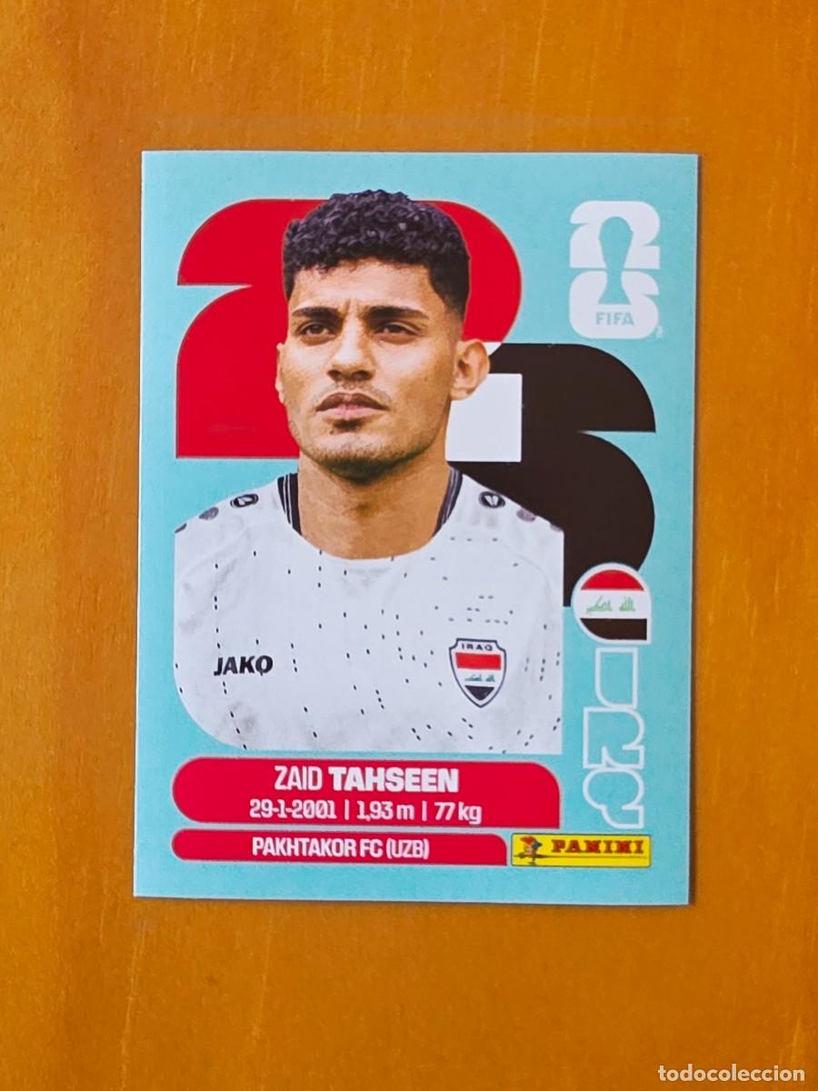 Cromos de f&uacute;tbol: IRQ 7 Zaid Tahseen, Iraq Irak, Panini FIFA World Cup Mundial 2026 Sticker