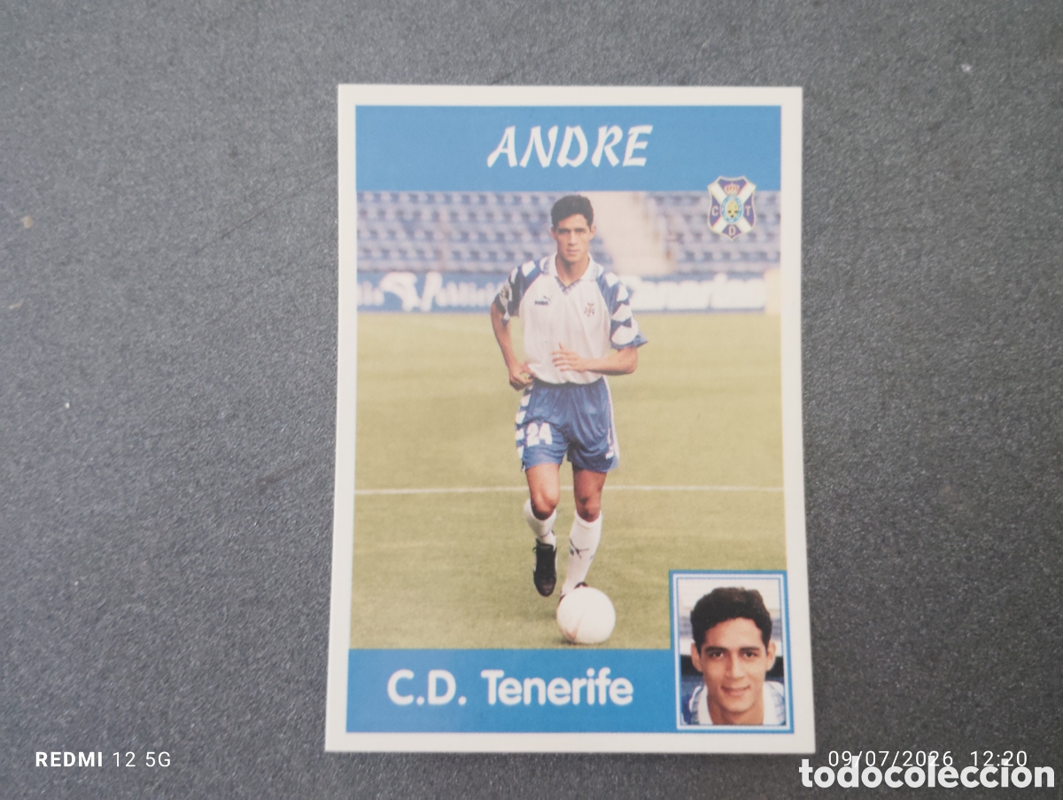 Figurine di Calcio: Panini 97 98 Fichaje.Andre Tenerife