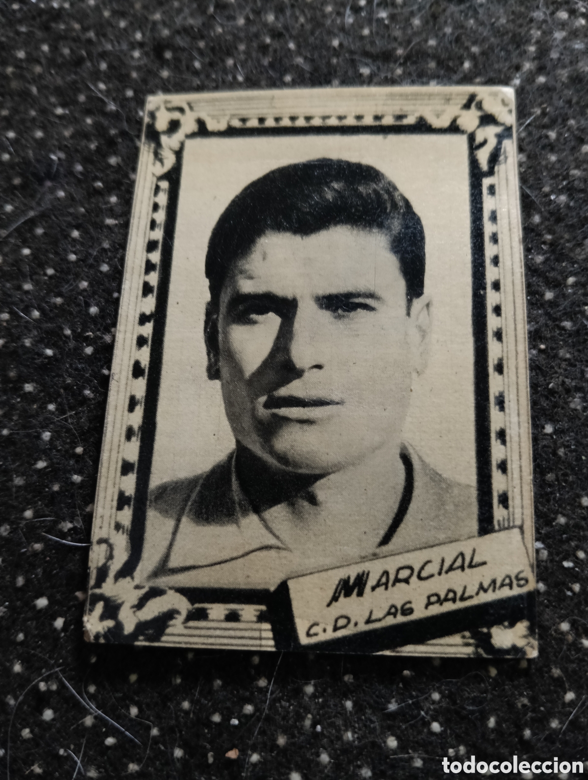 Cromos de f&uacute;tbol: MARCIAL - CLUB DEPORTIVO DE LAS PALMAS - CROMO LIGA 1959 1960 - ALBUM FHER DISGRA, sin pegar, en muy