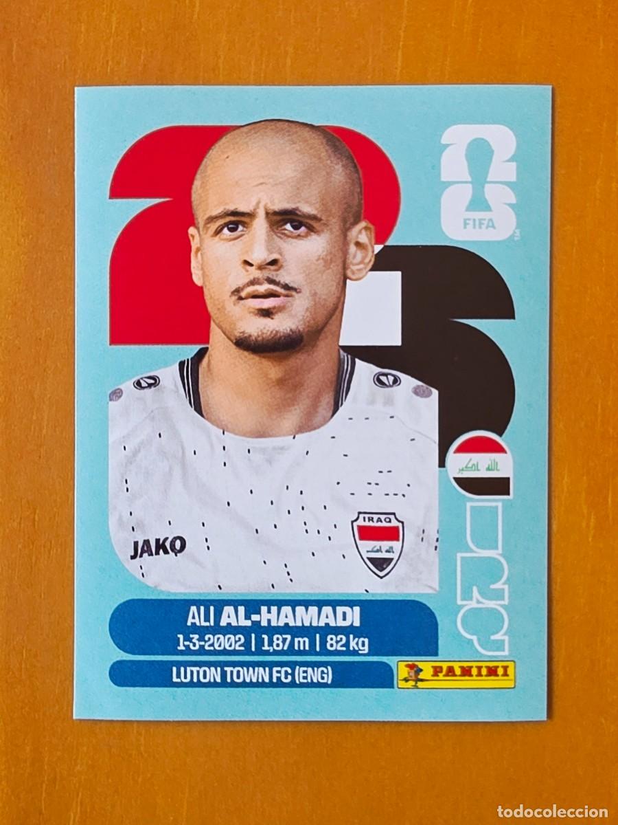 Cromos de f&uacute;tbol: IRQ 18 Ali Al-Hamadi, Iraq Irak, Panini FIFA World Cup Mundial 2026 Sticker