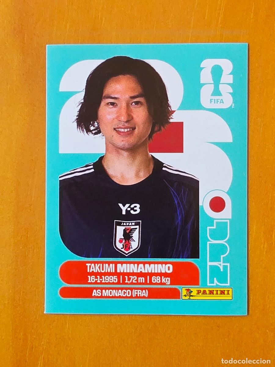 Cromos de f&uacute;tbol: JPN 16 Takumi Minamino, Jap&oacute;n, Panini FIFA World Cup Mundial 2026 Sticker