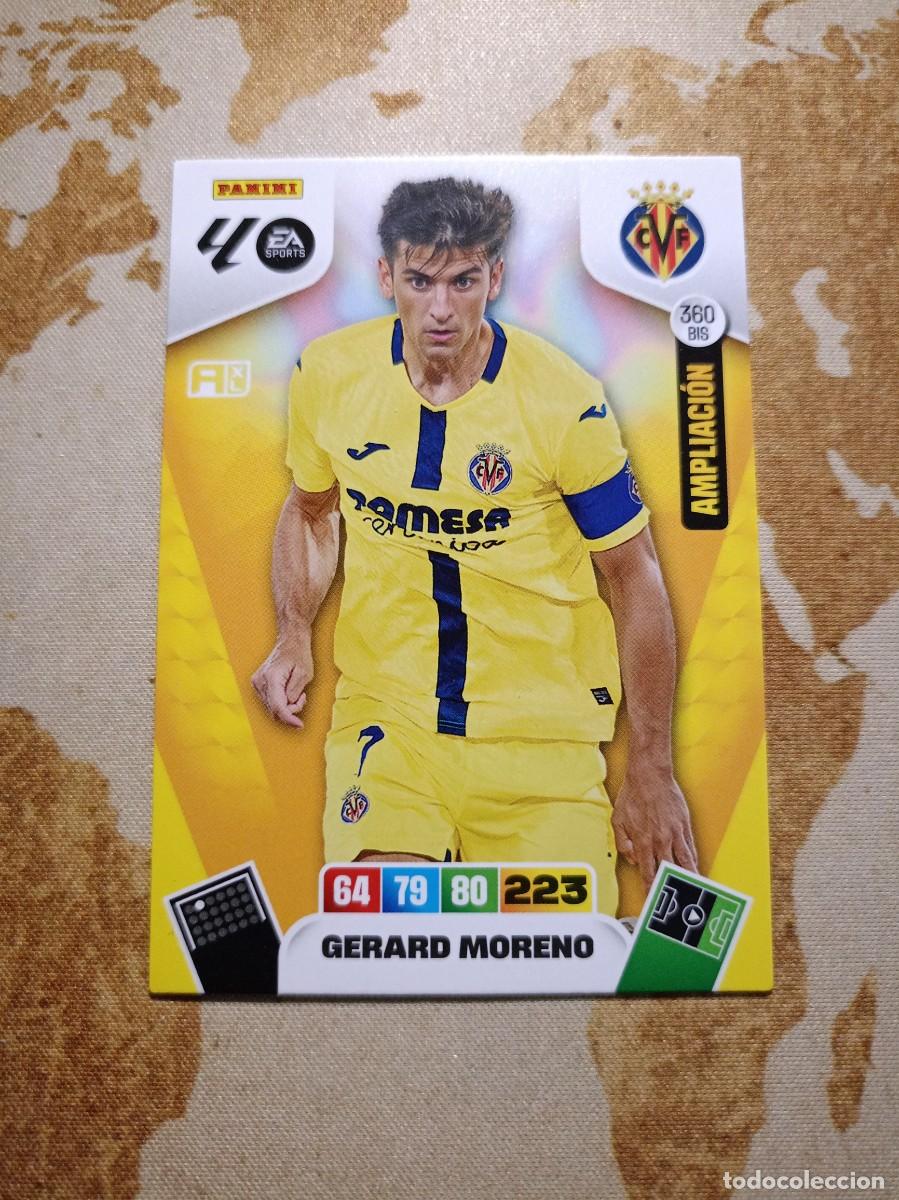 Cromos de f&uacute;tbol: Villarreal 360 bis GERARD MORENO Adrenalyn 2025-26