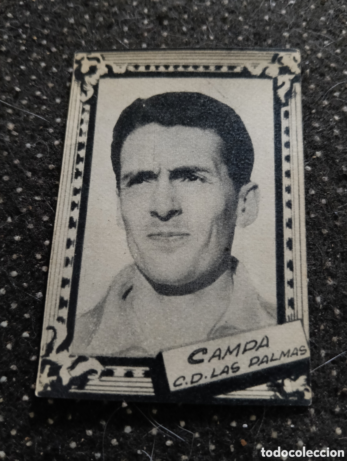 Cromos de f&uacute;tbol: CAMPA - CLUB DEPORTIVO DE LAS PALMAS - CROMO LIGA 1959 1960 - ALBUM FHER DISGRA, sin pegar, en muy b