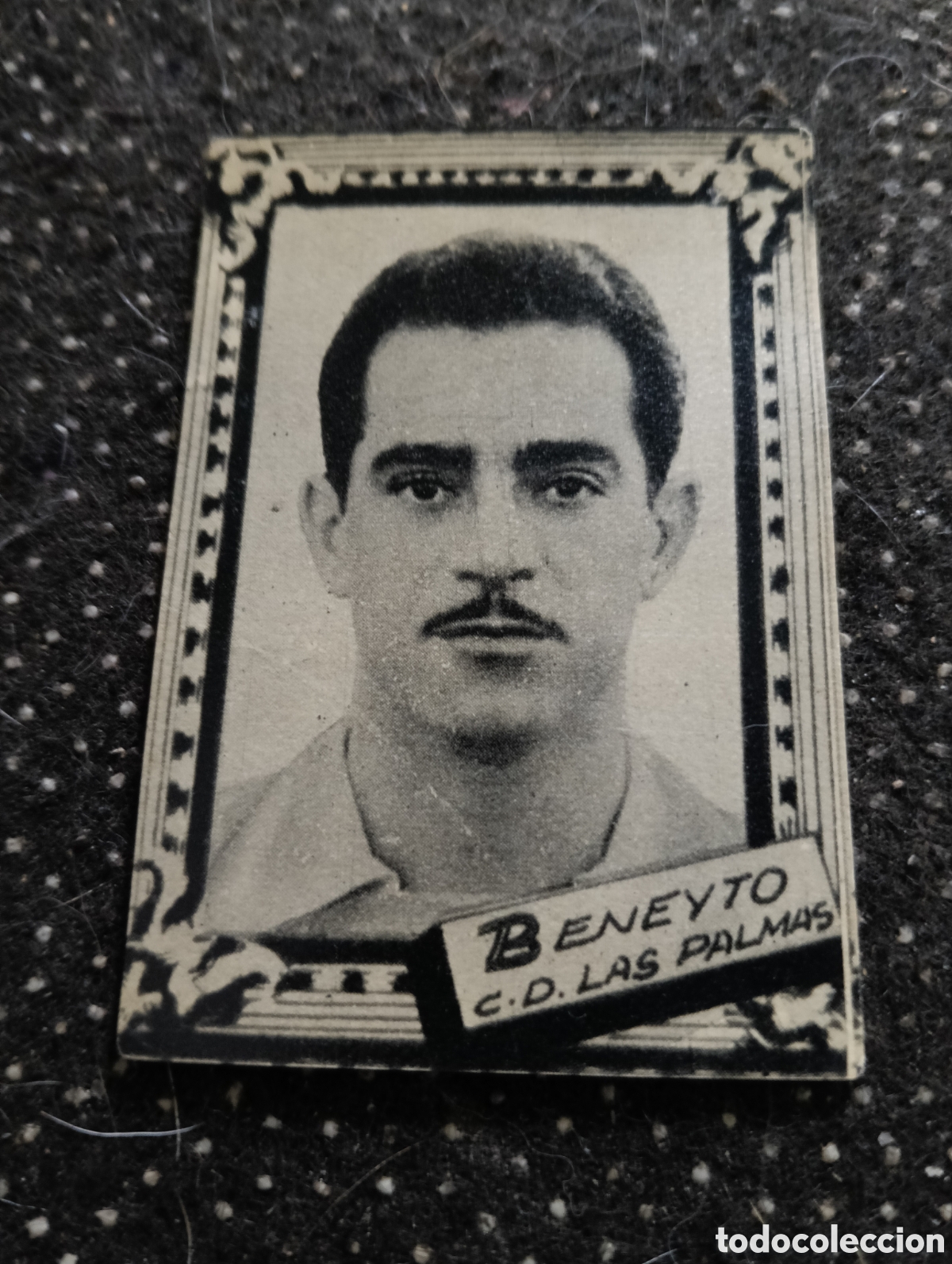 Cromos de f&uacute;tbol: BENEYTO - CLUB DEPORTIVO DE LAS PALMAS - CROMO LIGA 1959 1960 - ALBUM FHER DISGRA, sin pegar, en muy