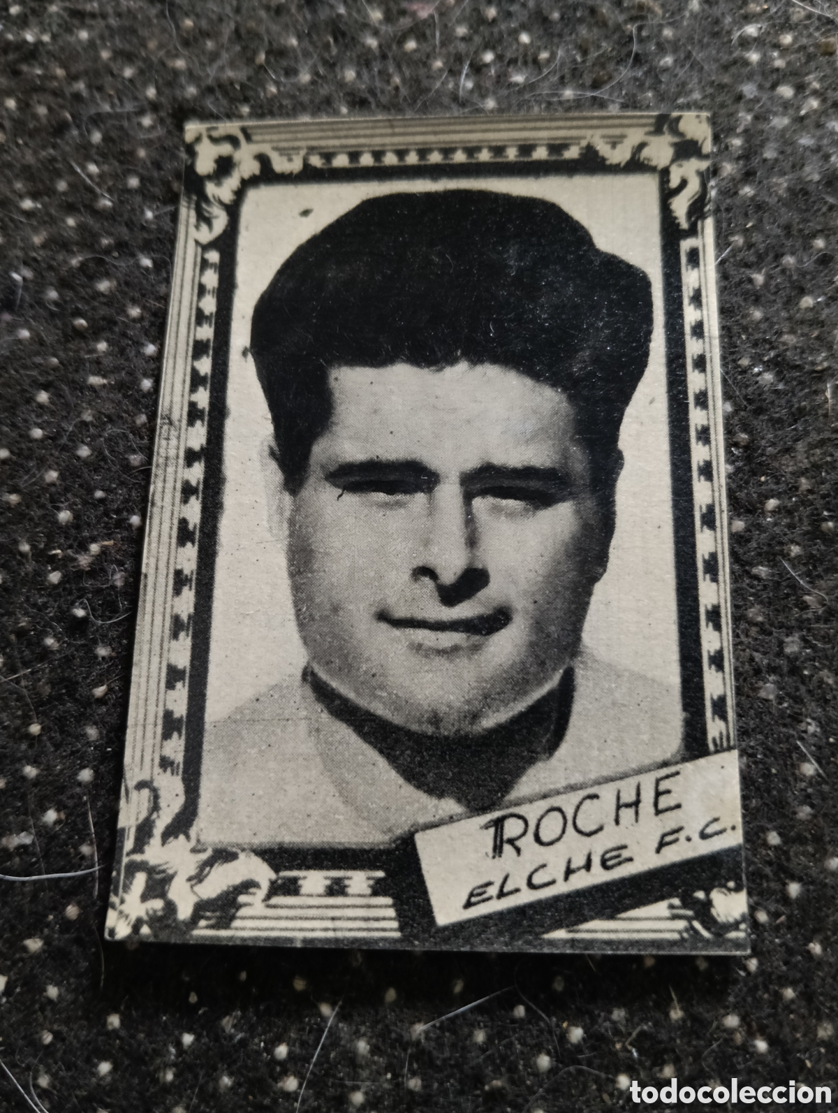 Cromos de f&uacute;tbol: ROCHE - ELCHE CLUB DE F&Uacute;TBOL- CROMO LIGA 1959 1960 - ALBUM FHER DISGRA, sin pegar, en muy buen estad